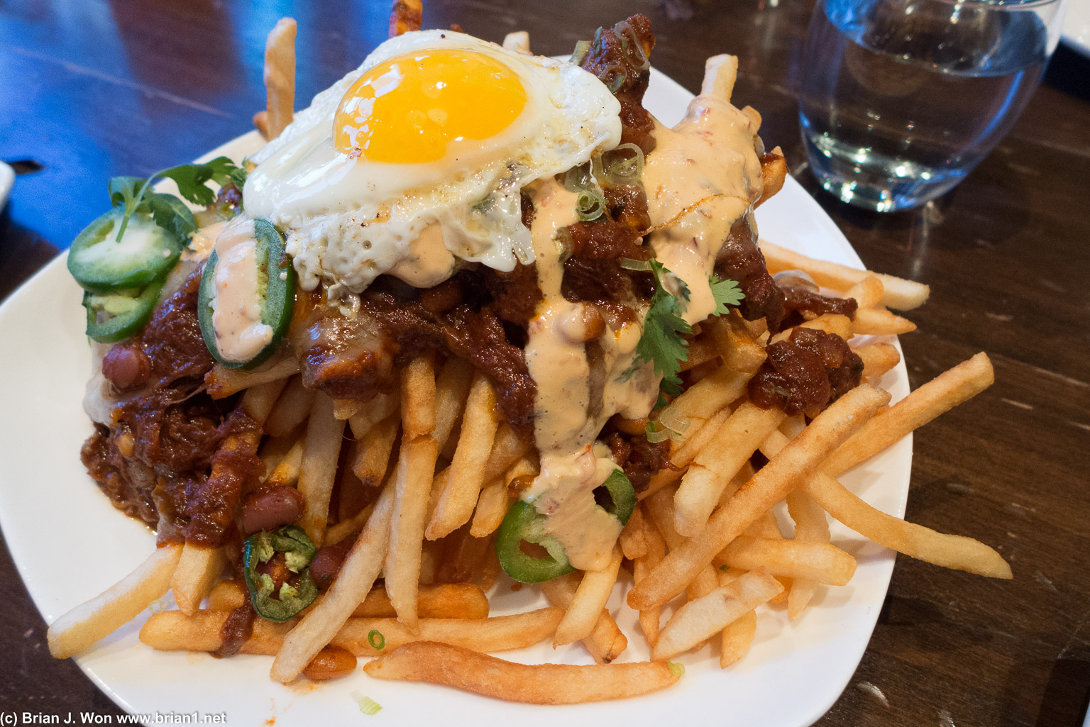Ox-tail fries were a little crazy, but not as impressive as expected.