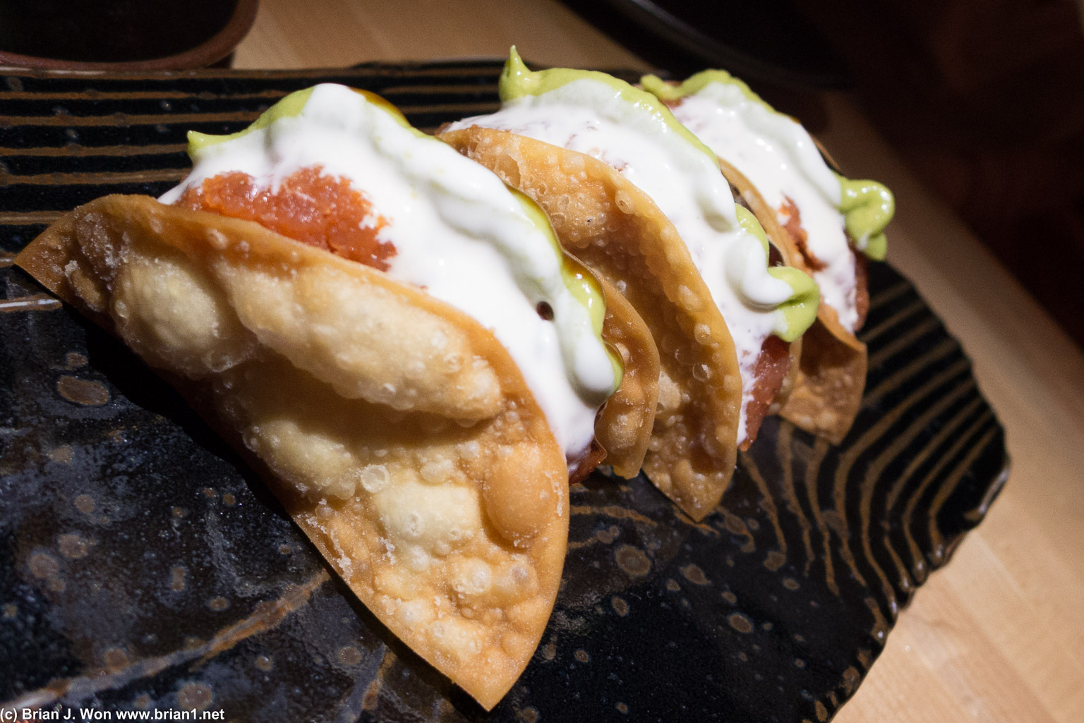 Spicy tuna tacos were amazing, tho. Best execution of such a fusion concept I've had.