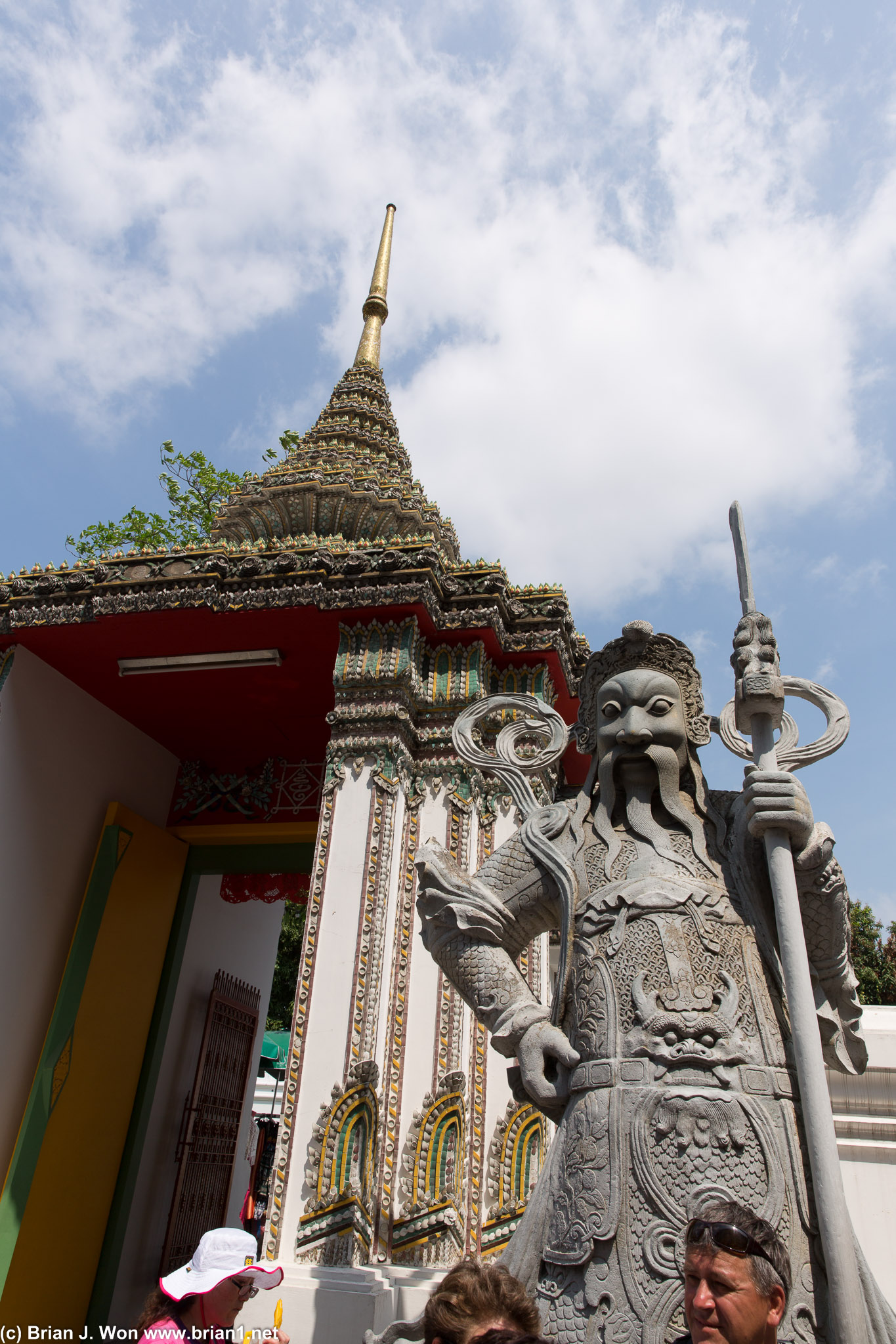 Entrance to Wat Po.