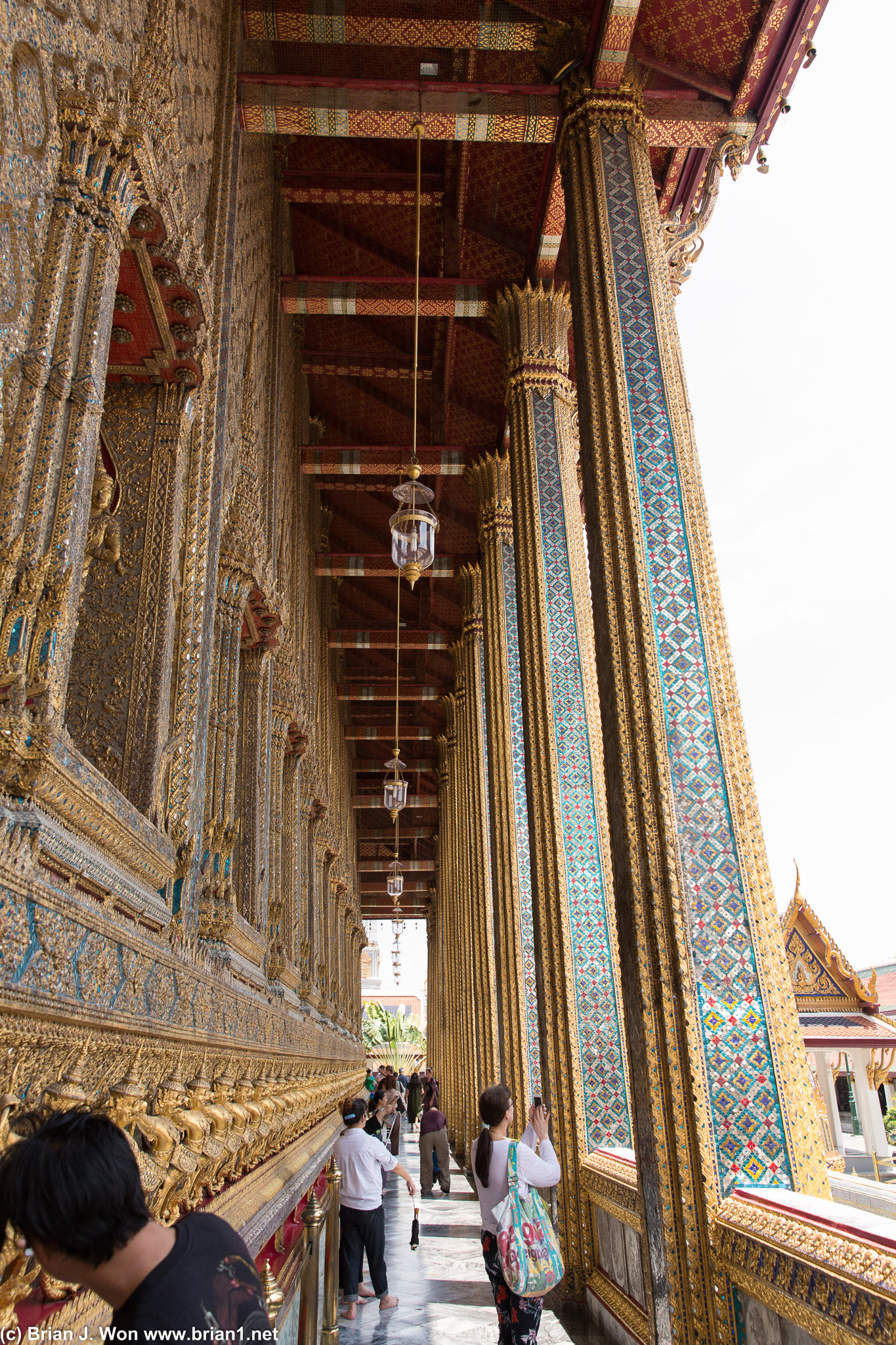 Ubosoth, main building of Wat Phra Kaew.