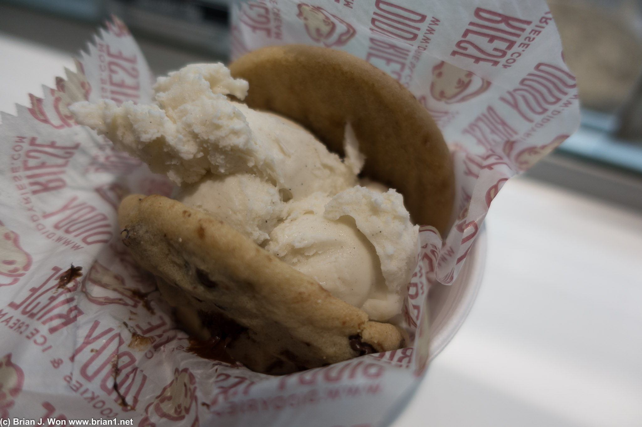 And Diddy Riese for dessert.