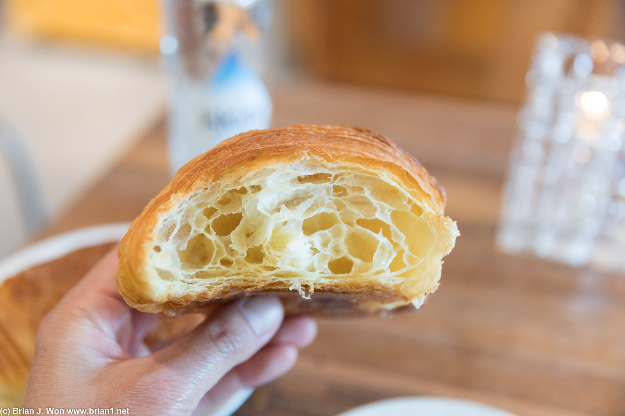 Even an ordinary croissant here is pretty decent.