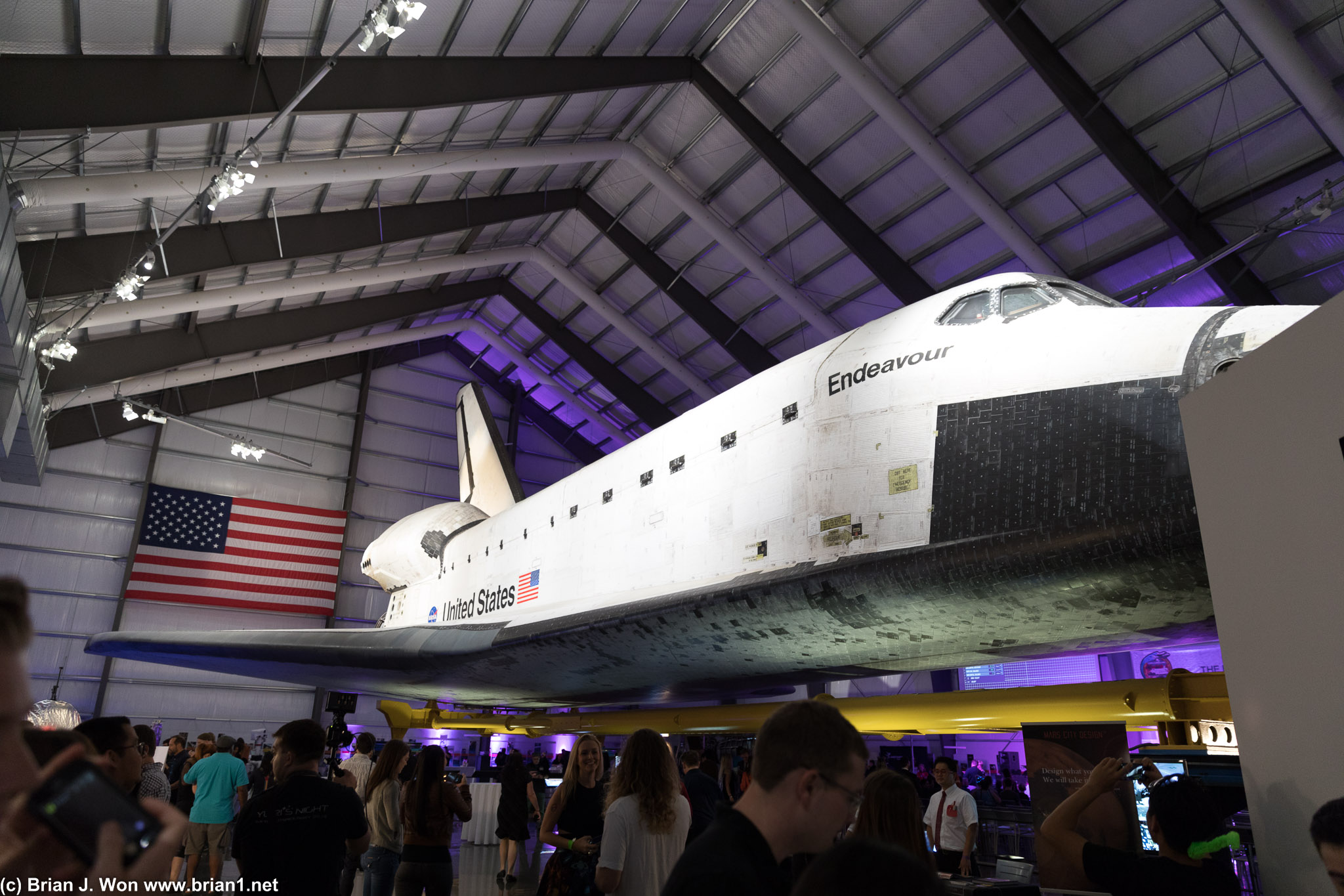 Space Shuttle Endeavour.