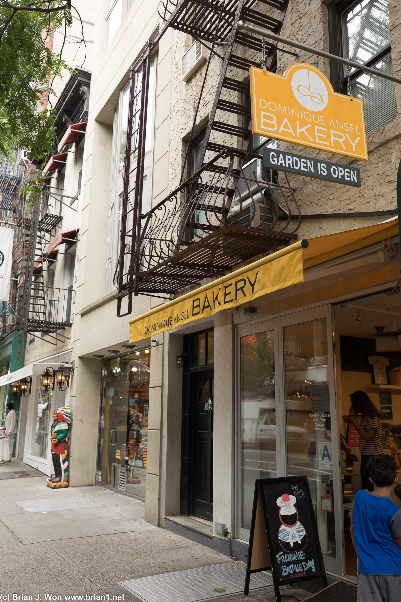 The famed Dominique Ansel Bakery.