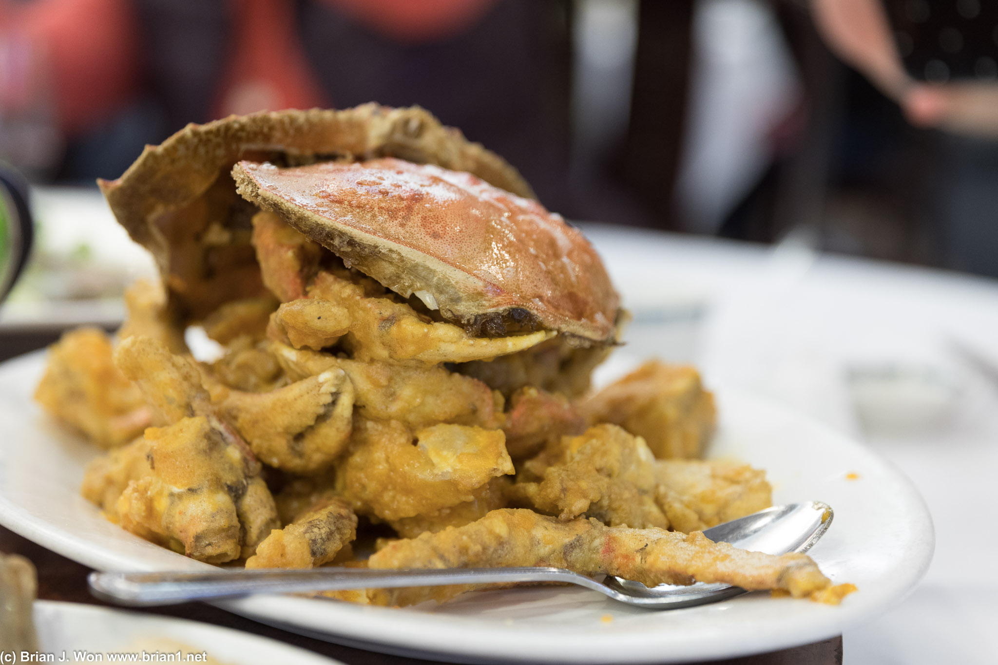 Deep fried crab.