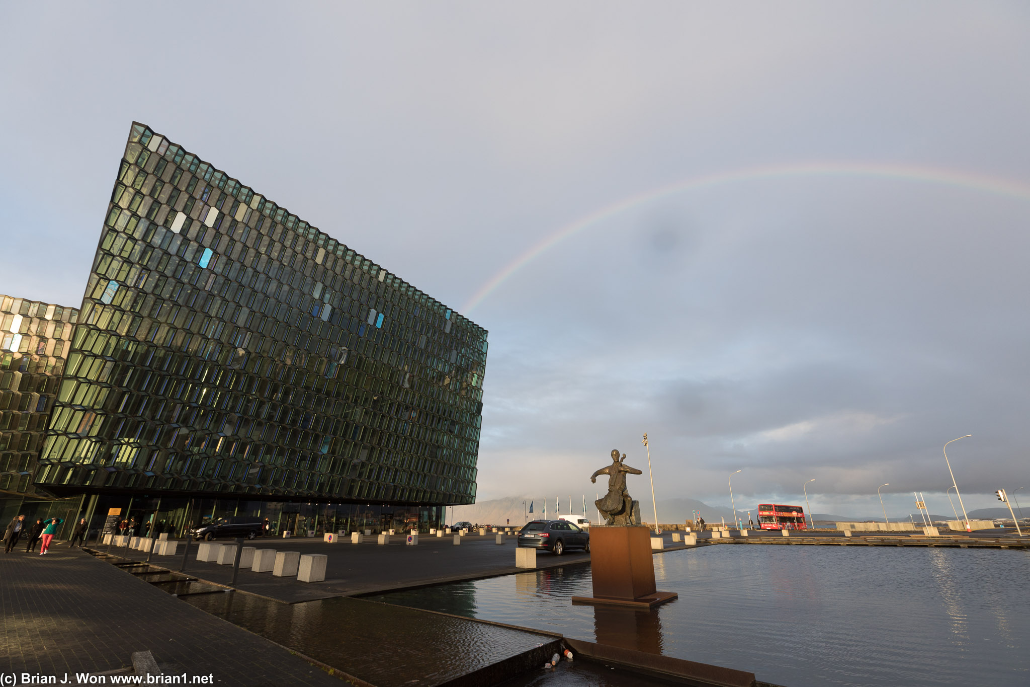 Harpa, the national opera house.