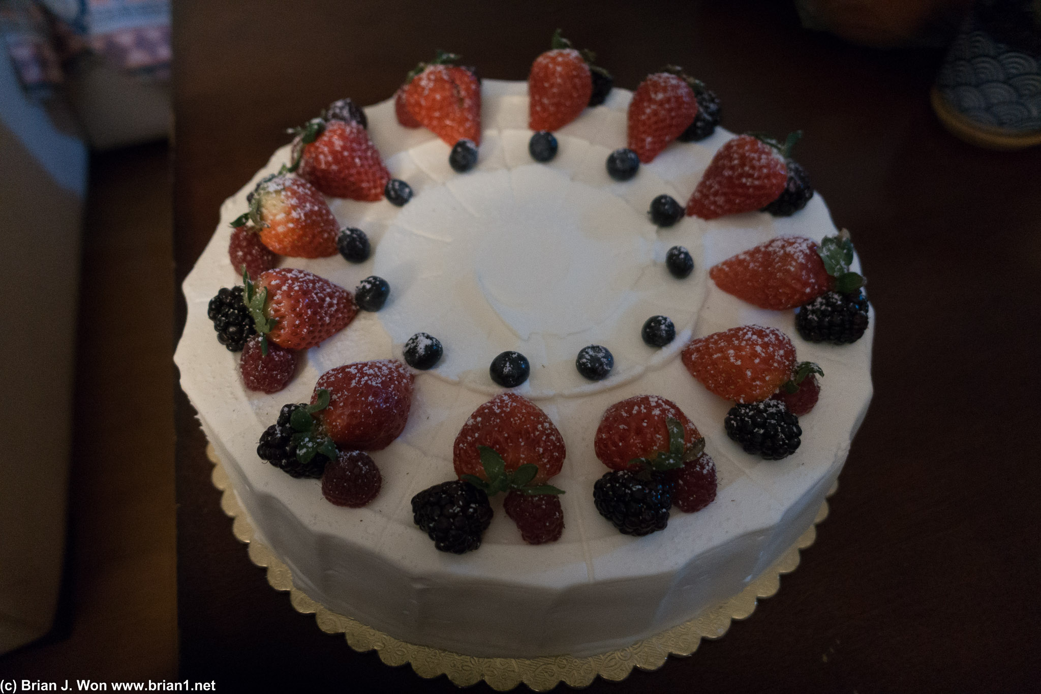 Strawberry shortcake from Amandine Patisserie.