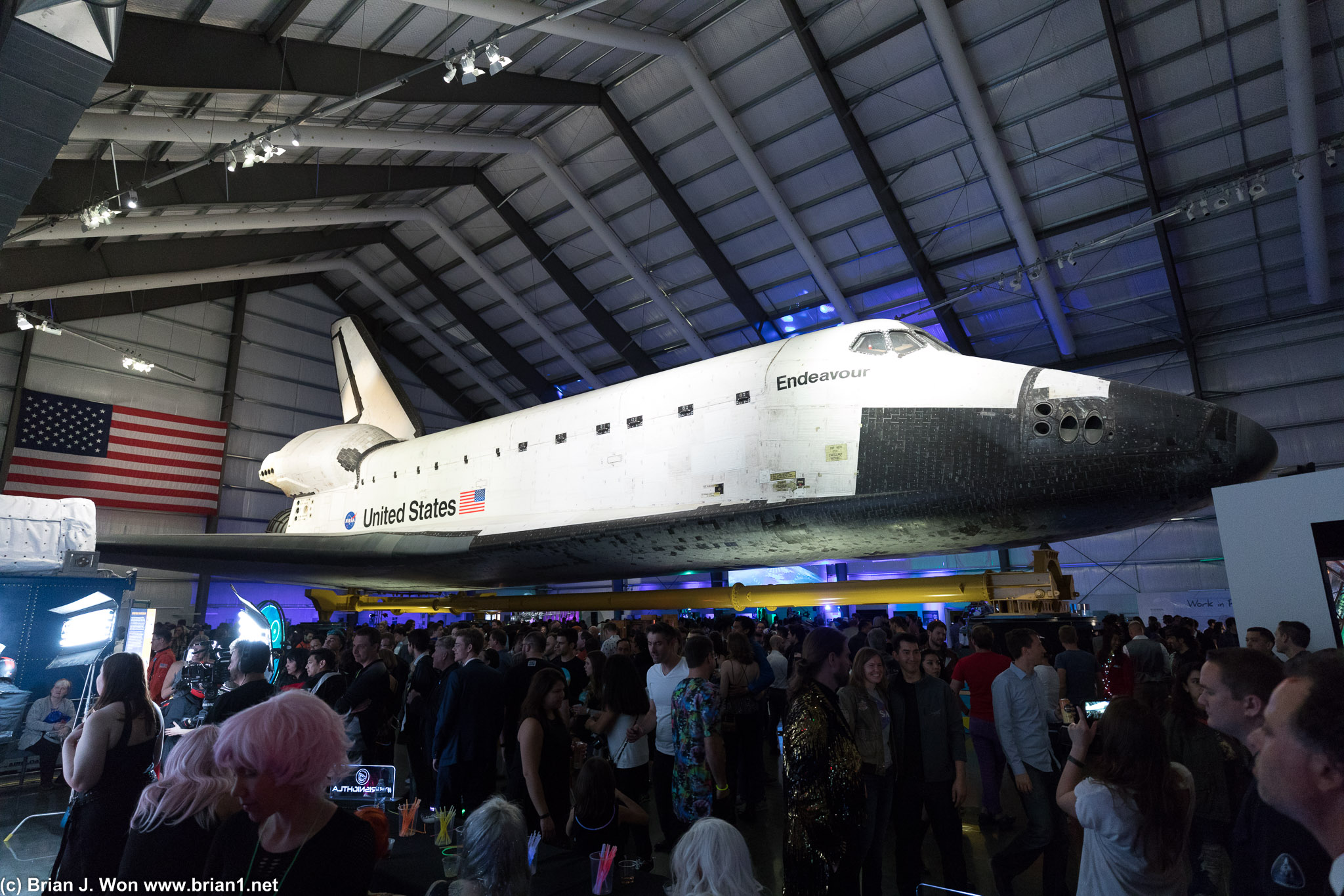 Space Shuttle Endeavor.