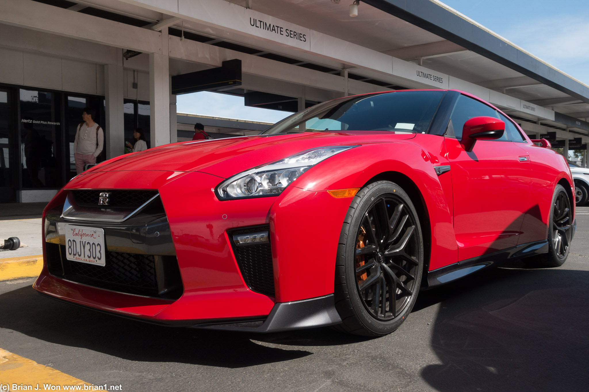And another GT-R rental in the fleet-- so they have at least 2 at this location!