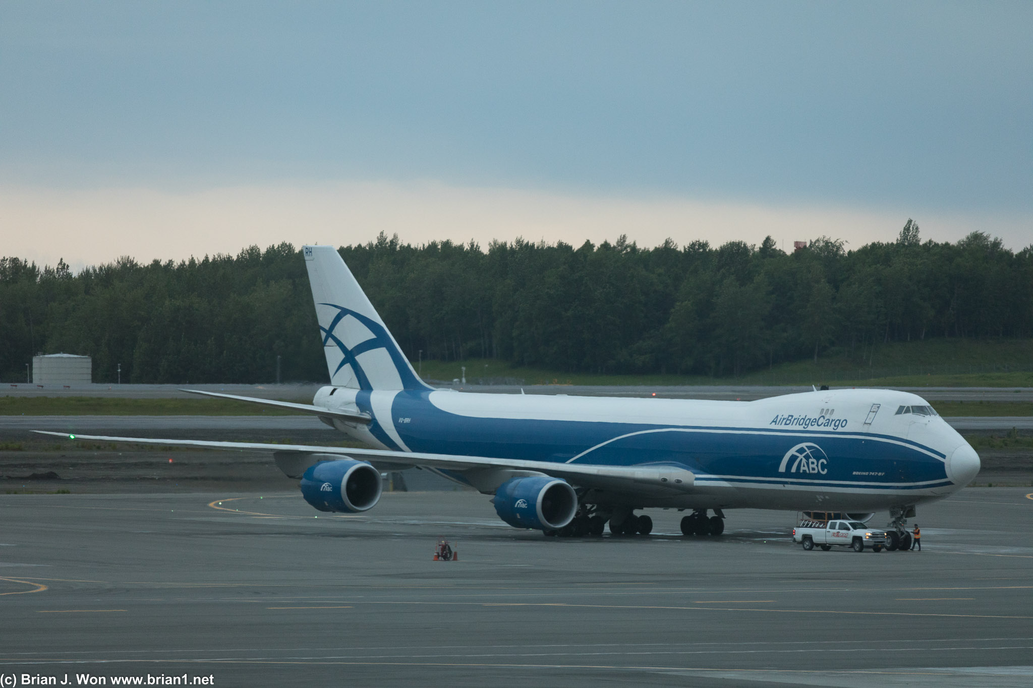 AirBridge Cargo 747-8F.