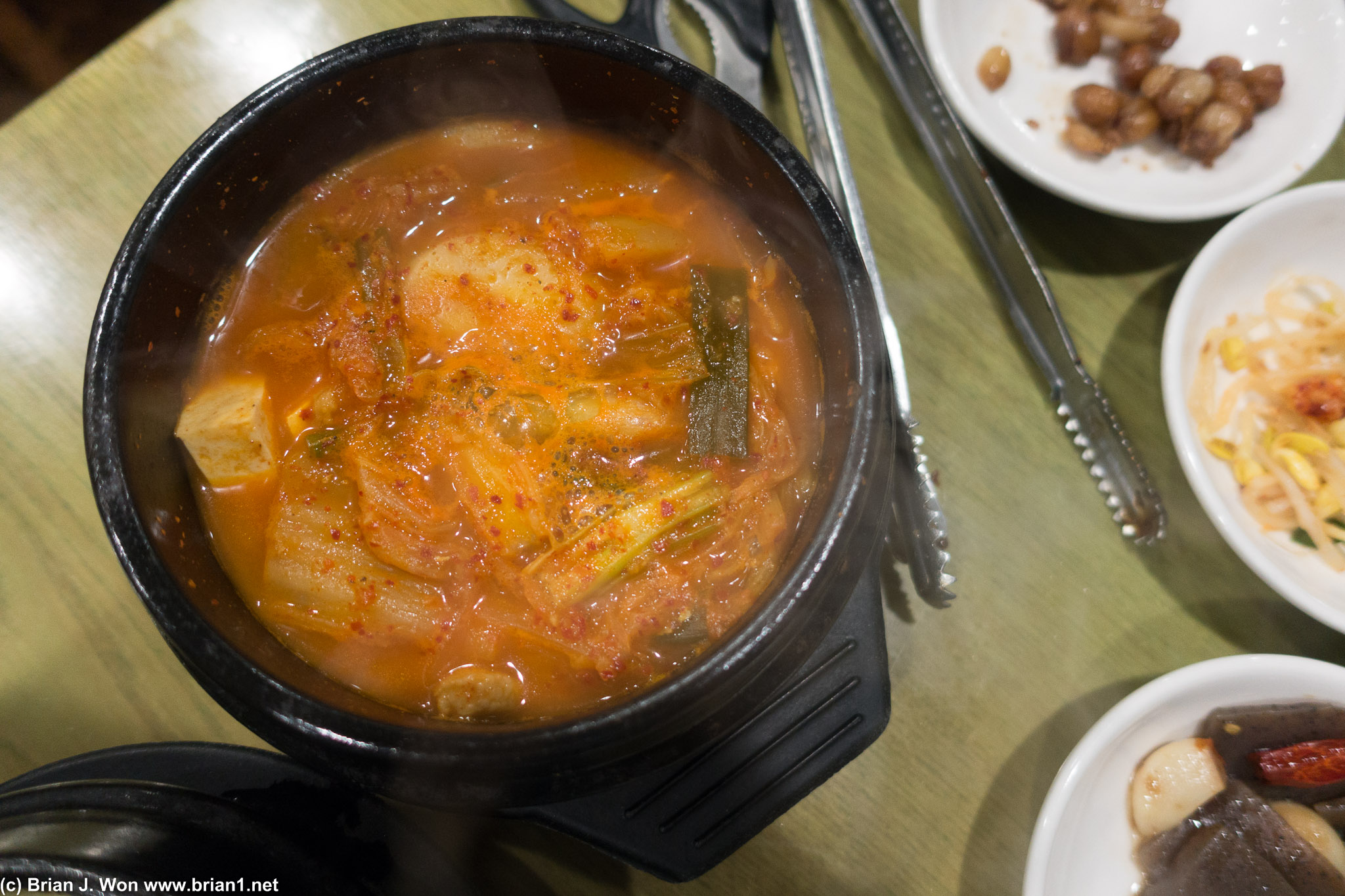 Kim chi stew.