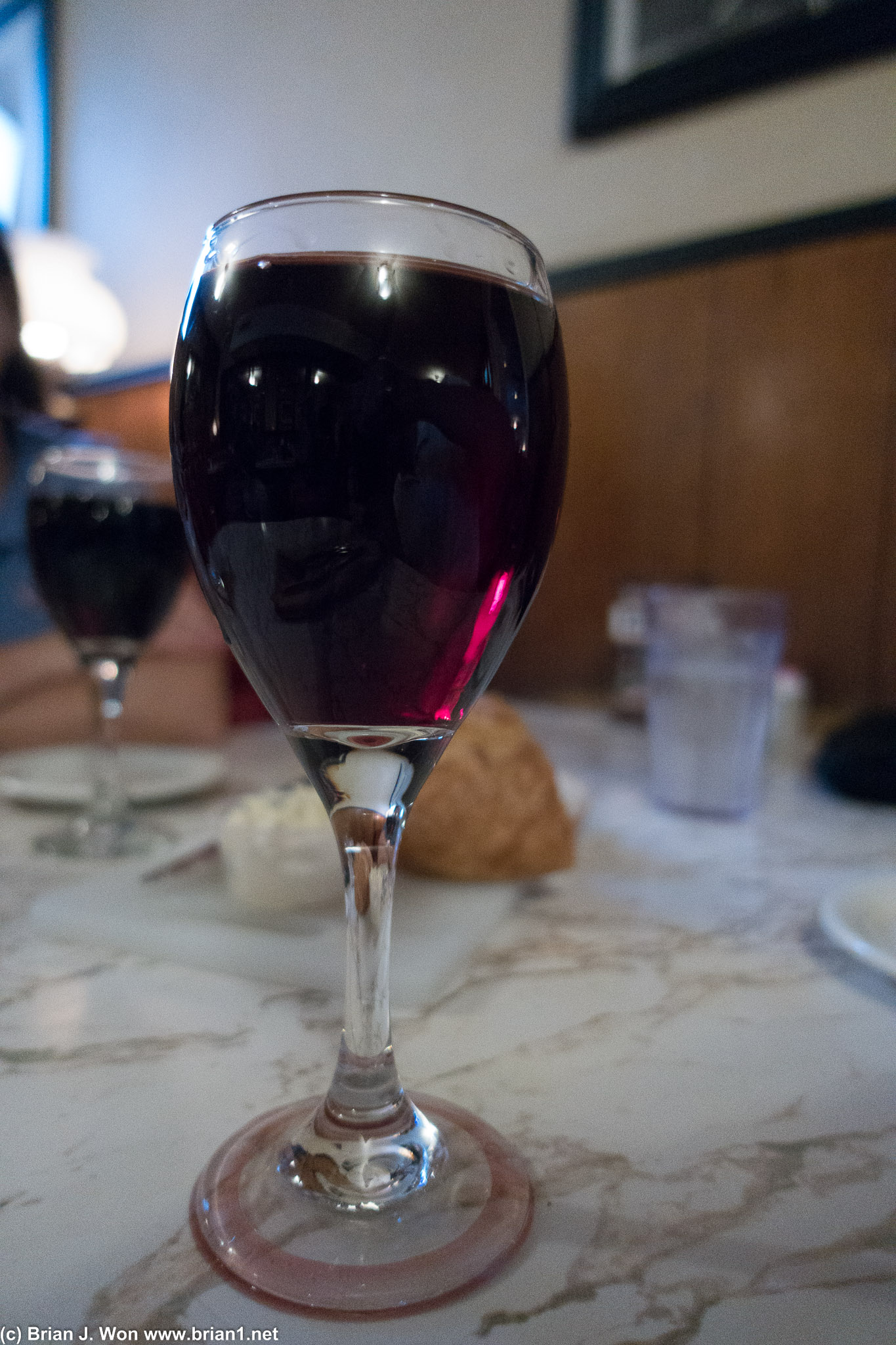 Time for a glass of wine at The San Franciscan.