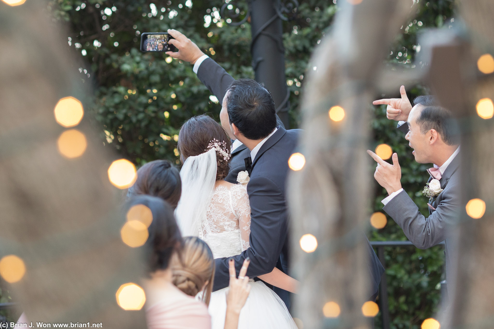 Wedding selfie!