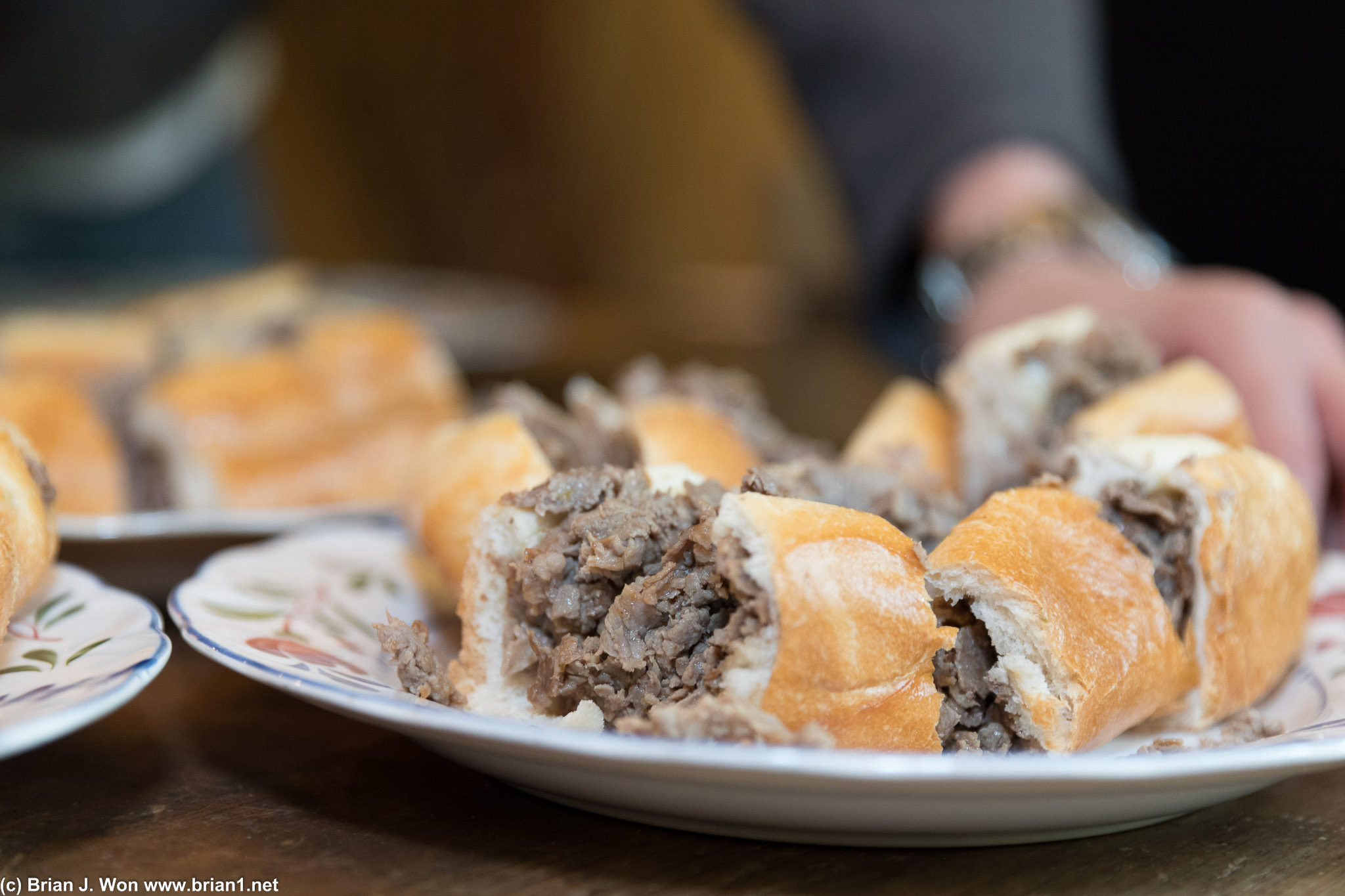 A Philly cheesesteak is definitely better in Philly.
