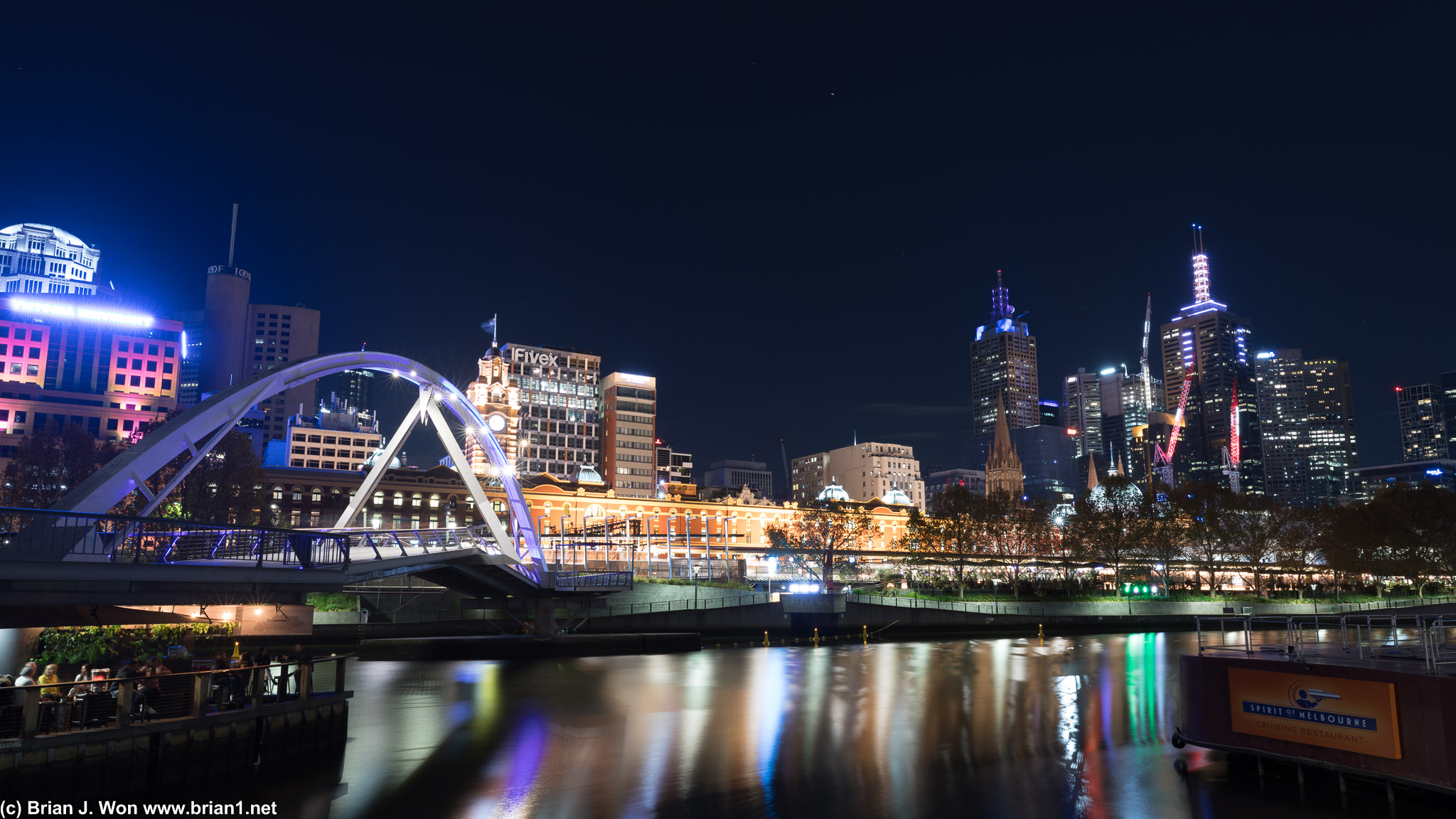 The Yarra River.
