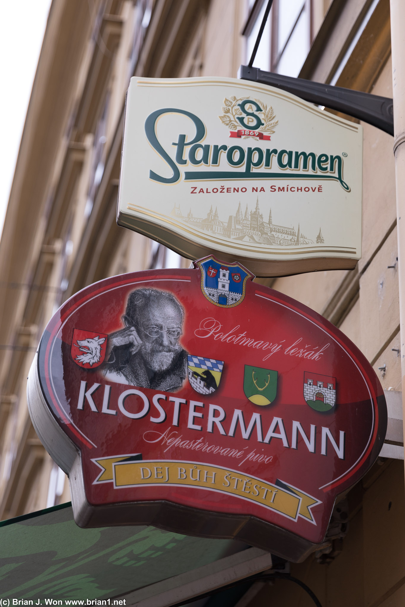 Staropramen or Klostermann?