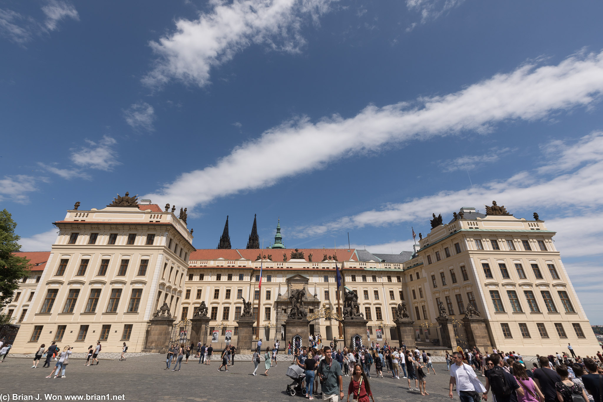 Part of Prague castle complex - Rosenberg Palace?