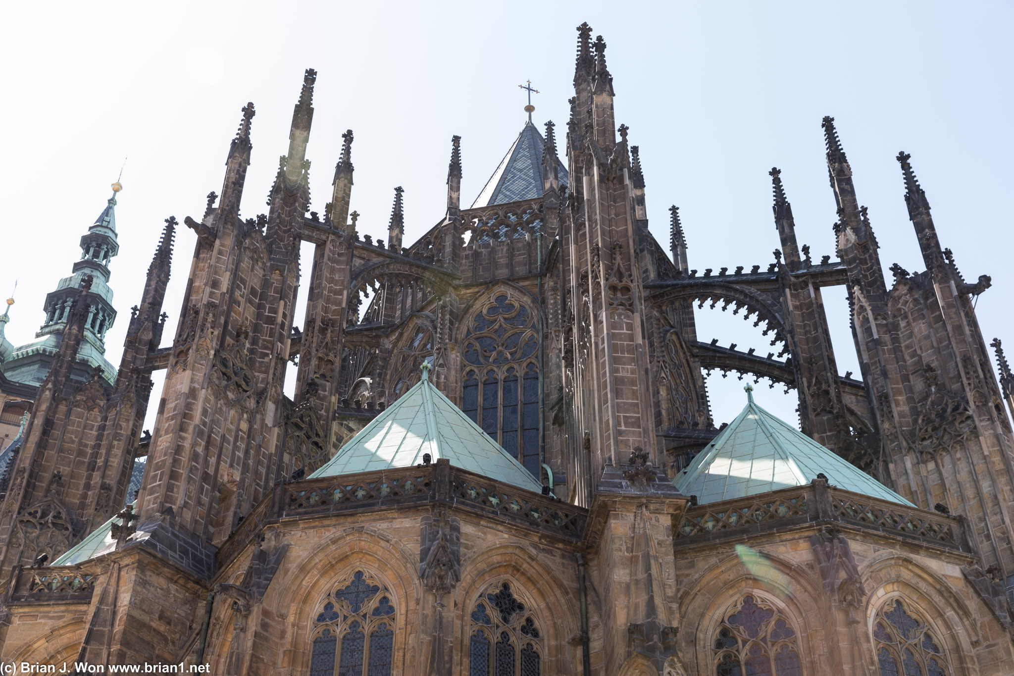 Beautiful flying buttresses.