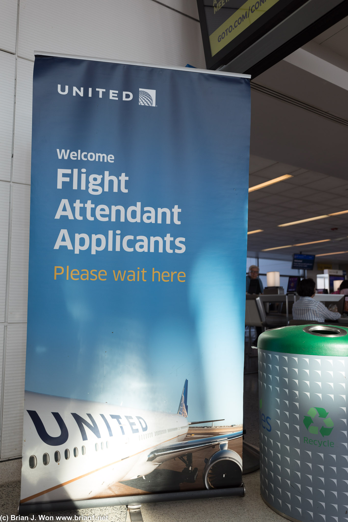 Apparently United is hiring?