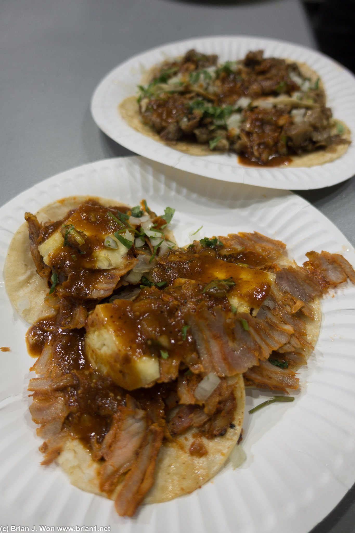 Al pastor was not quite as mind-blowing as Tuesday.