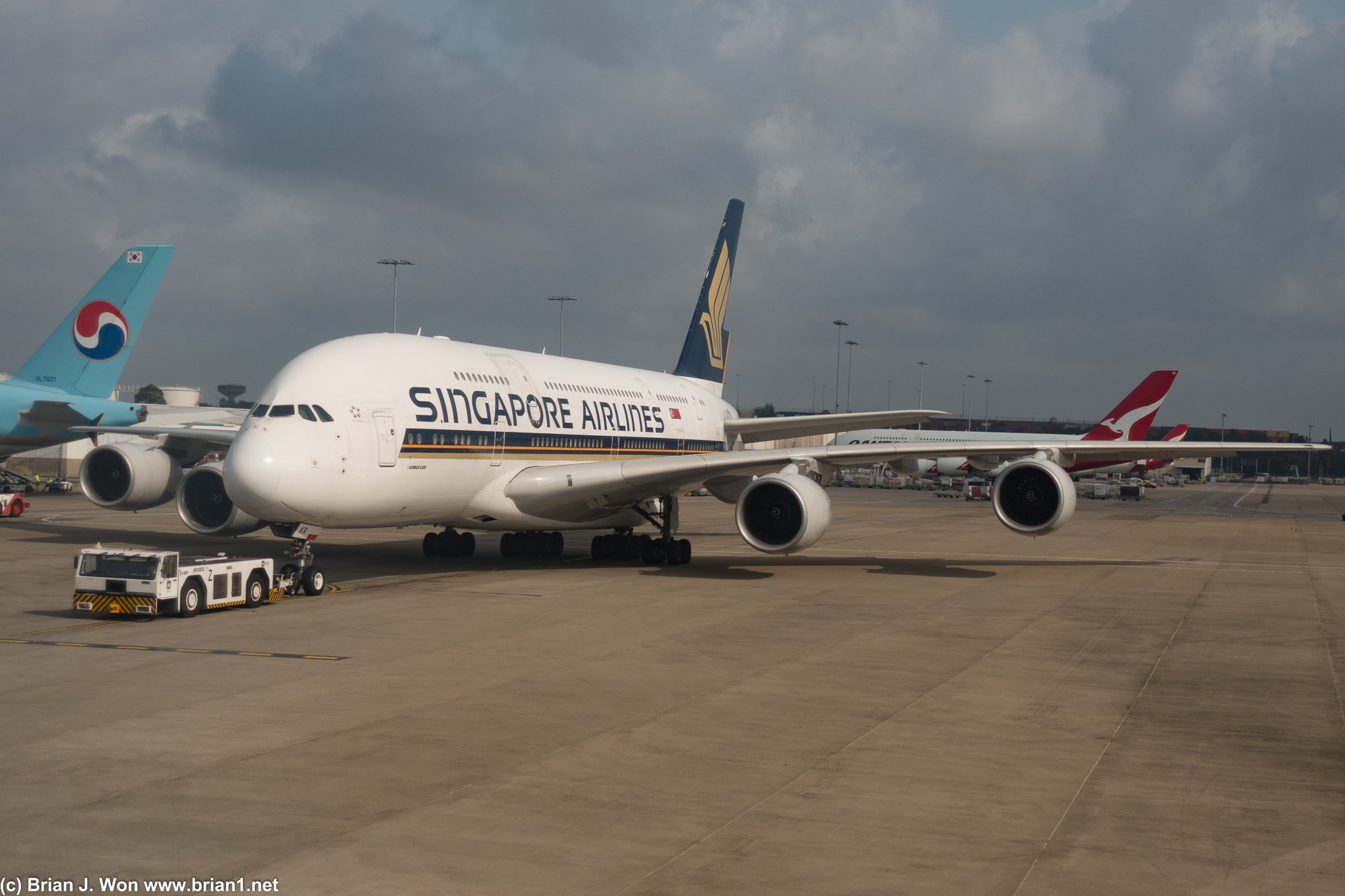 Singapore Airlines A380.