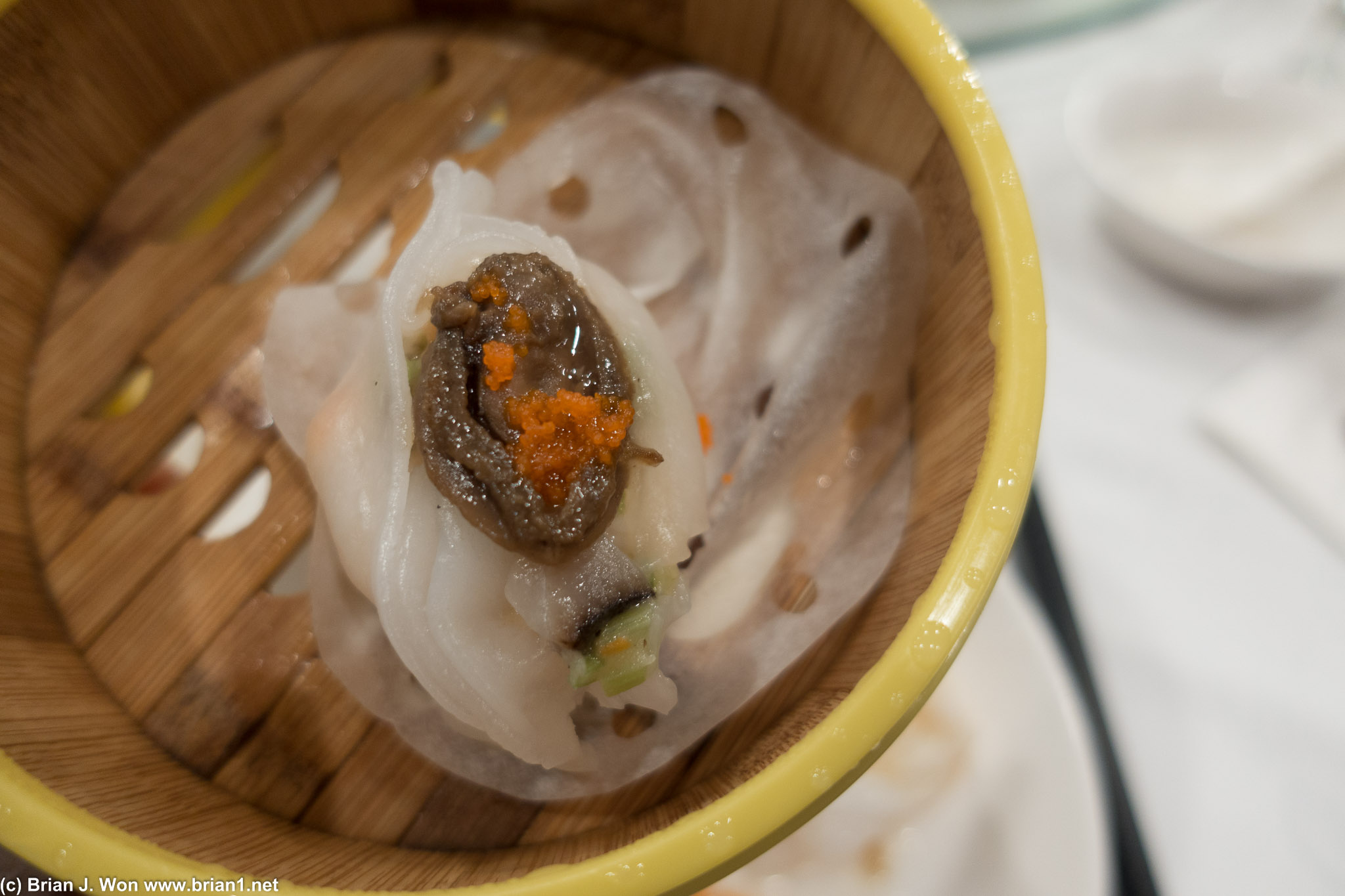 Abalone dumpling was a ripoff, not worth it.