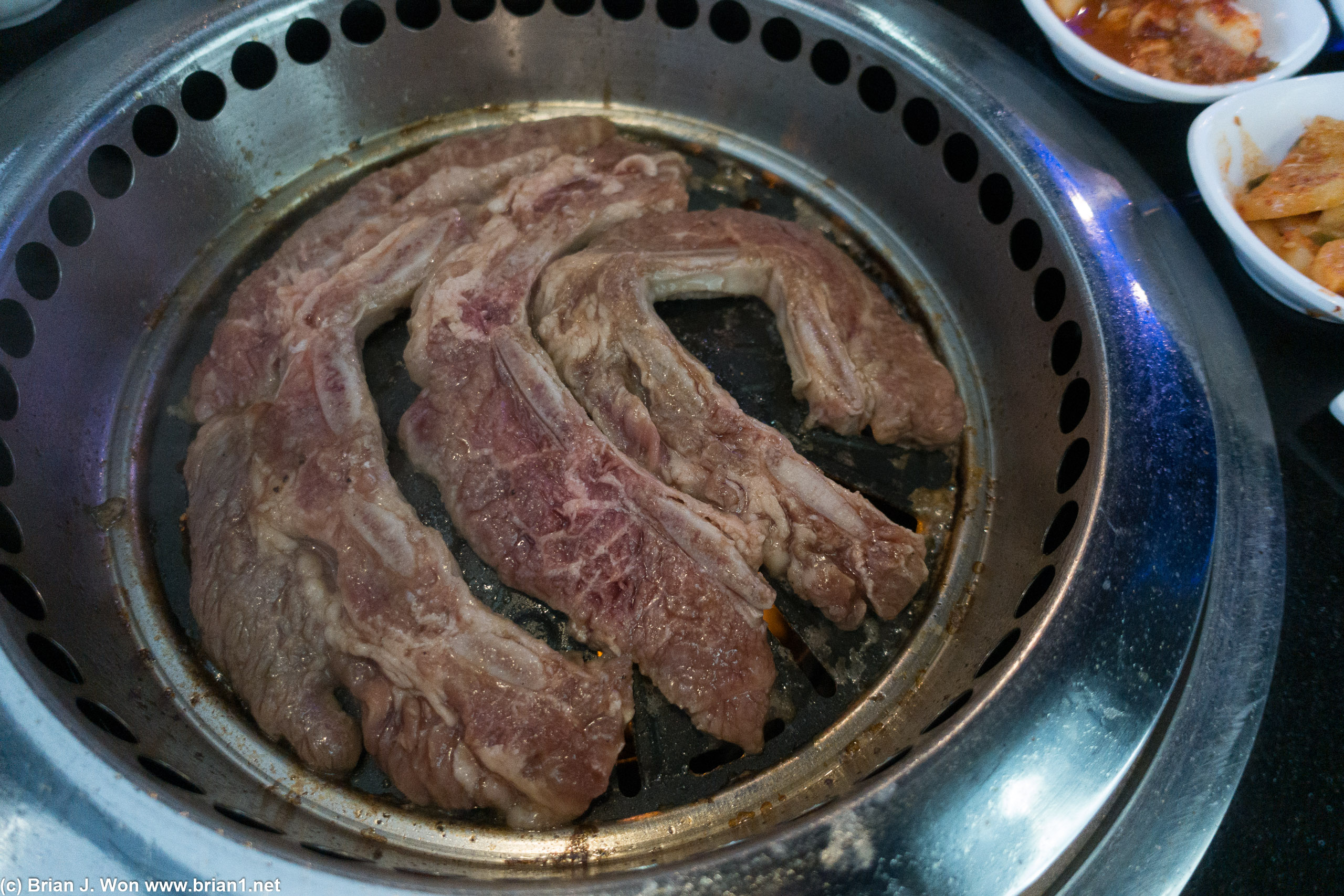 Galbi. Quality was just so-so.
