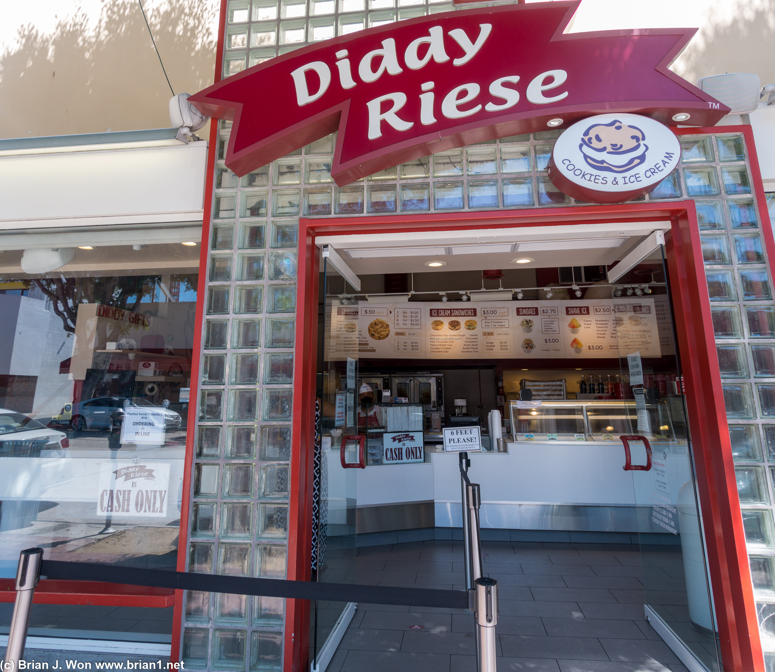 Diddy Riese has reopened!
