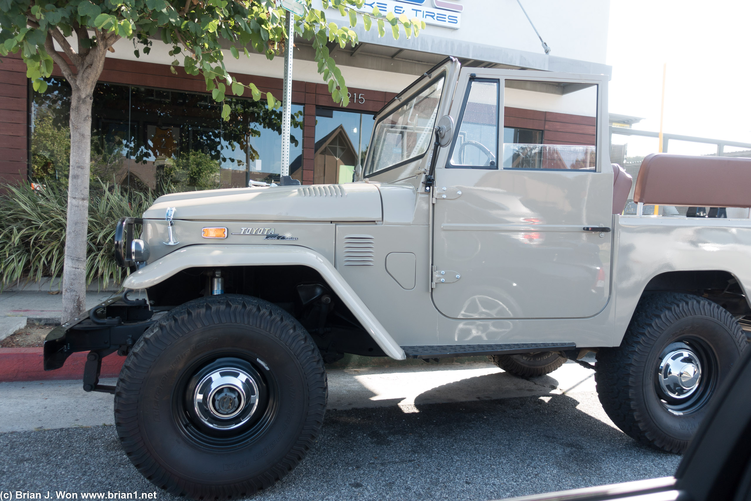 Immaculate vintage Toyota Land Cruiser.