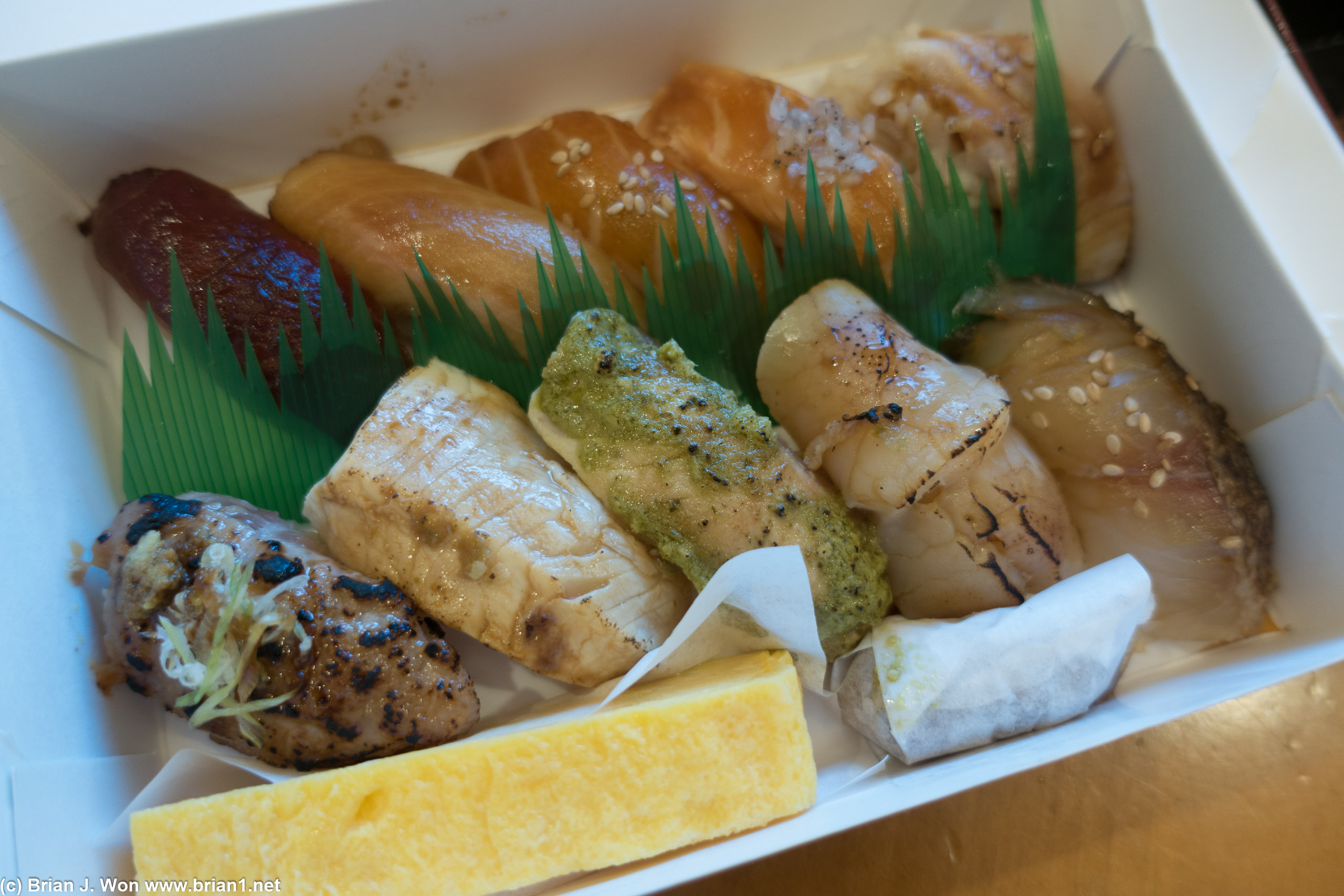 Chef Shin Akazawa has some serious sushi game.