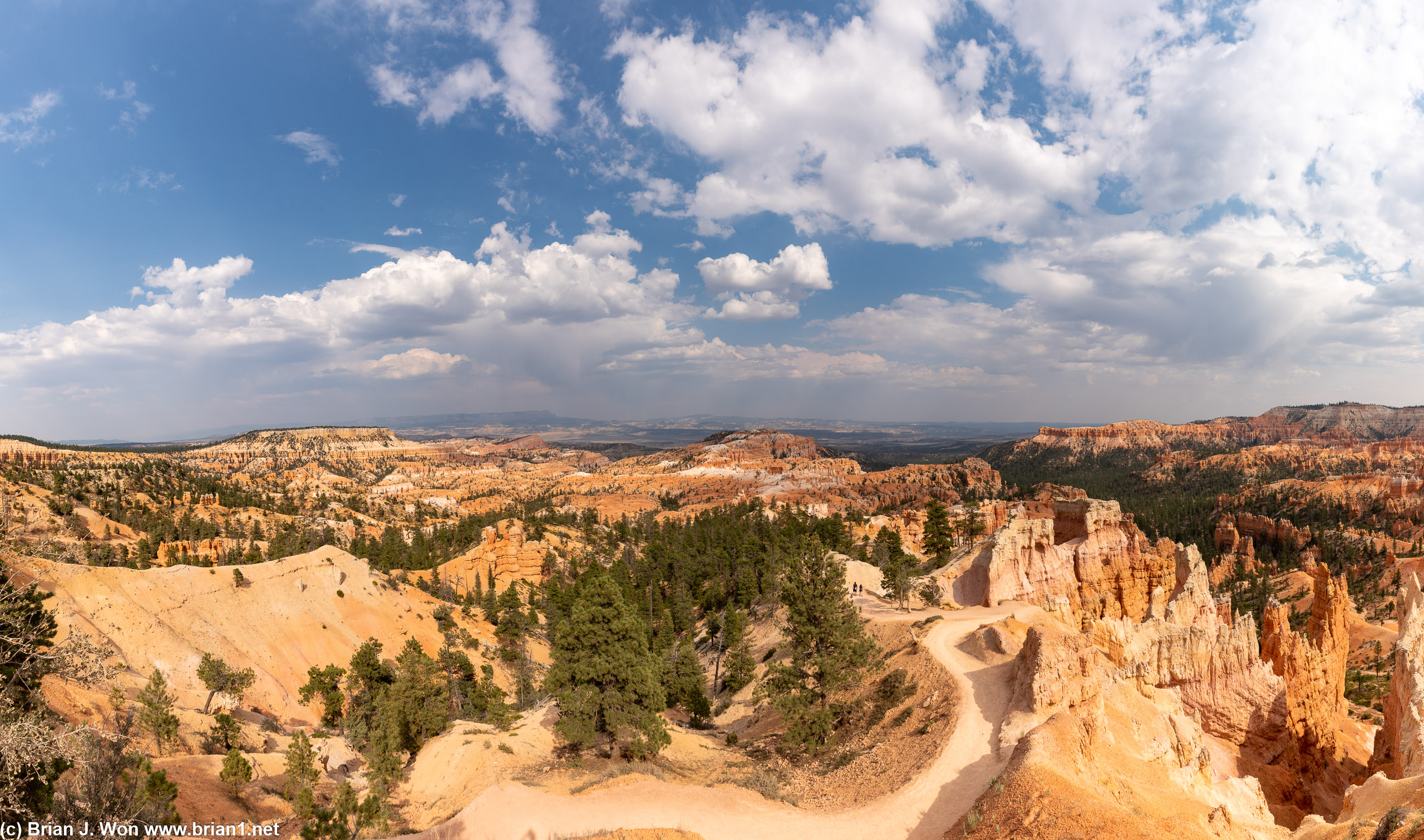 Sunrise Point, overlooking Bryce Canyon Ampitheater.