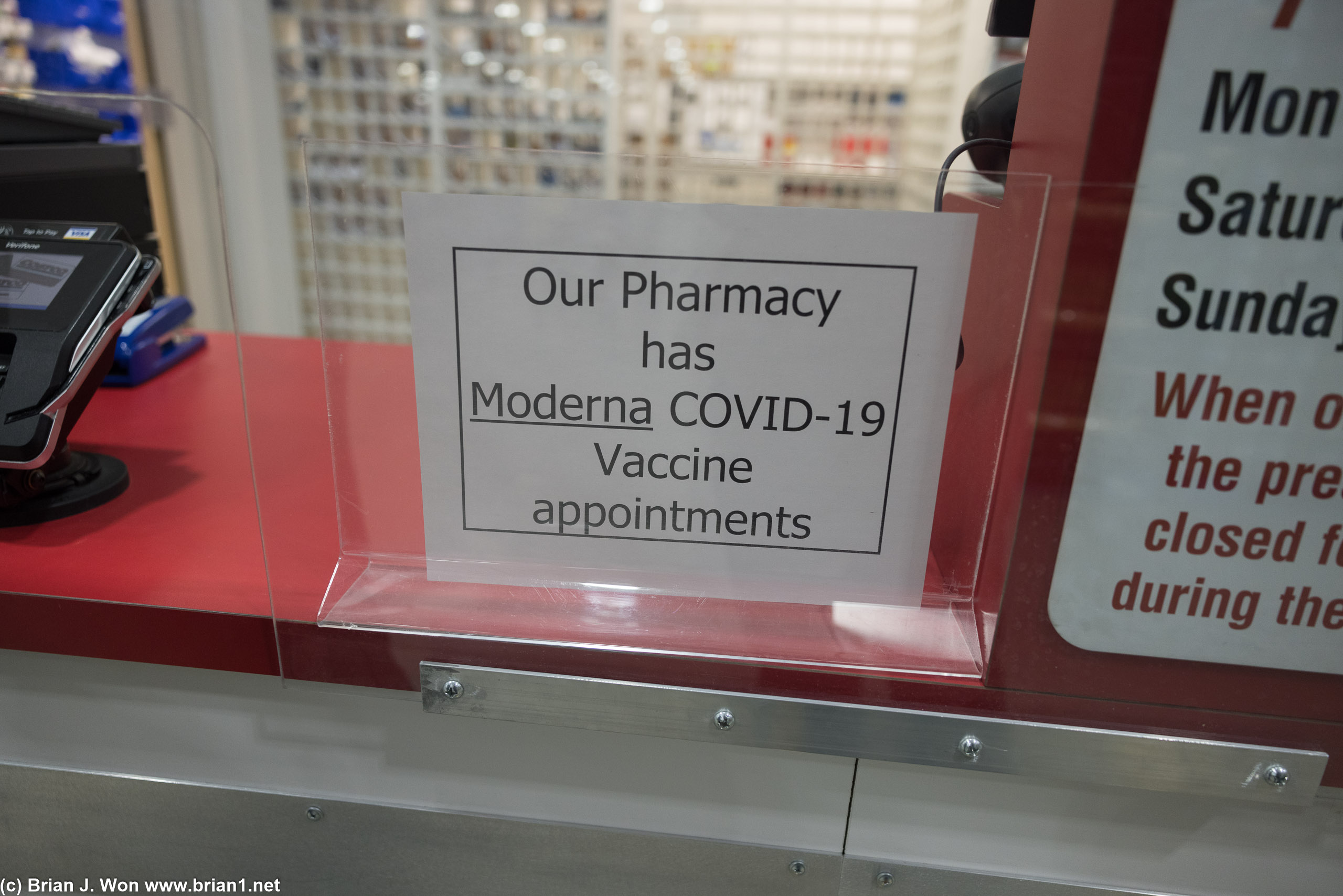 They have COVID-19 vaccines!
