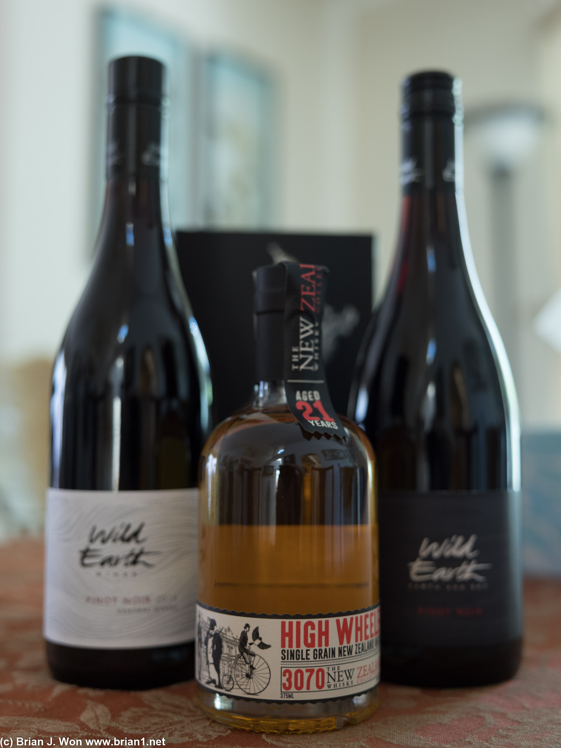 Wild Earth Wines and NZ Whisky High Wheeler.