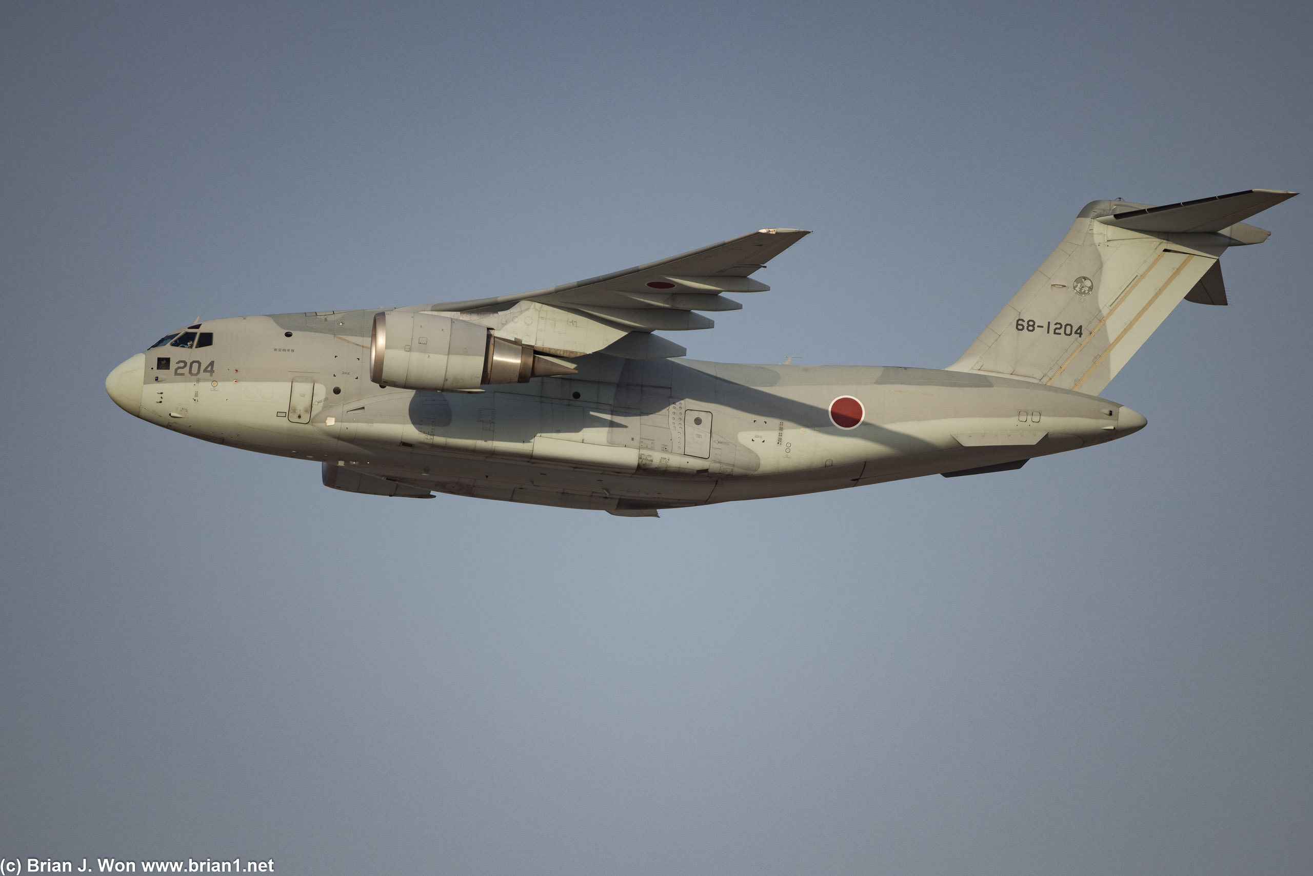 Japanese Air Force Kawasaki C-1.