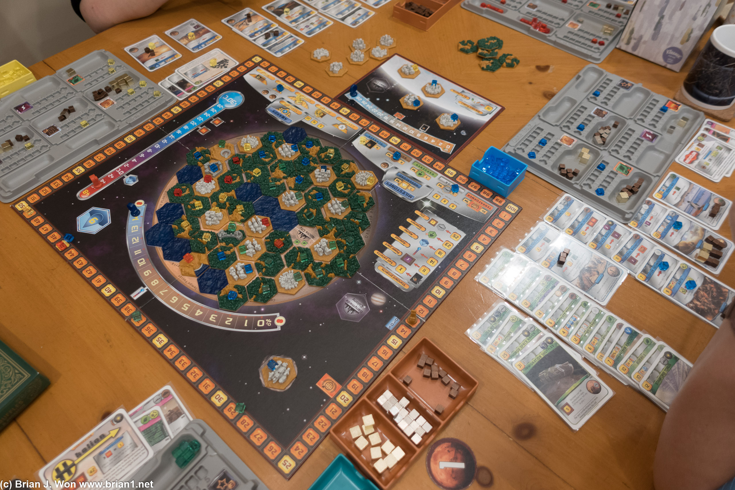 Second round of Terraforming Mars done.