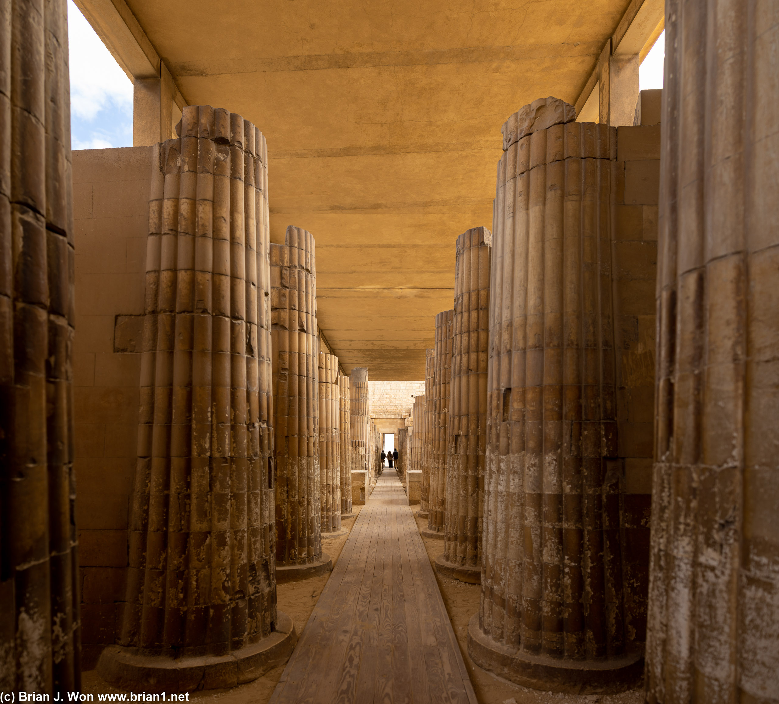 Funerary complex of Djoser.