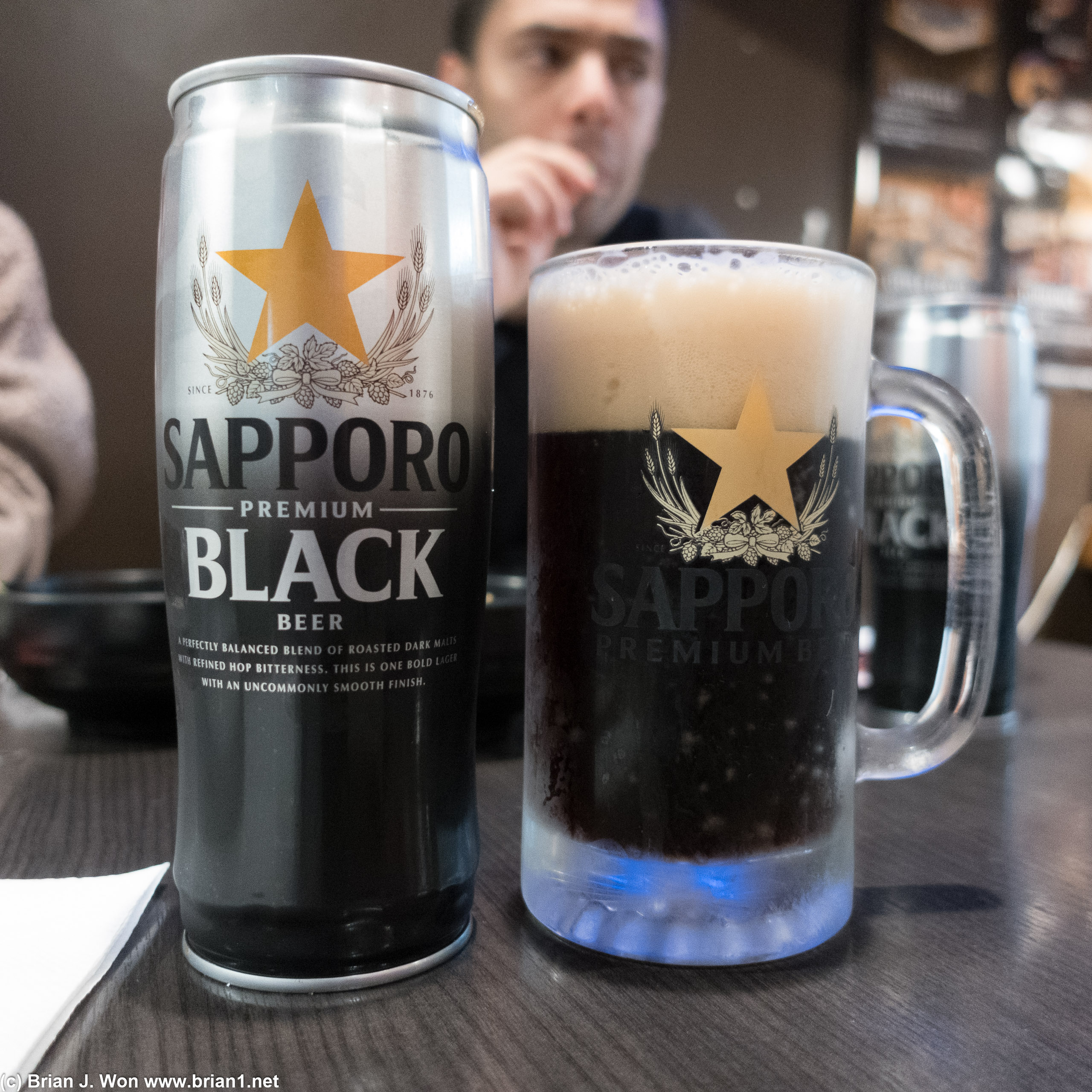 Sapporo Black: it's been too long.