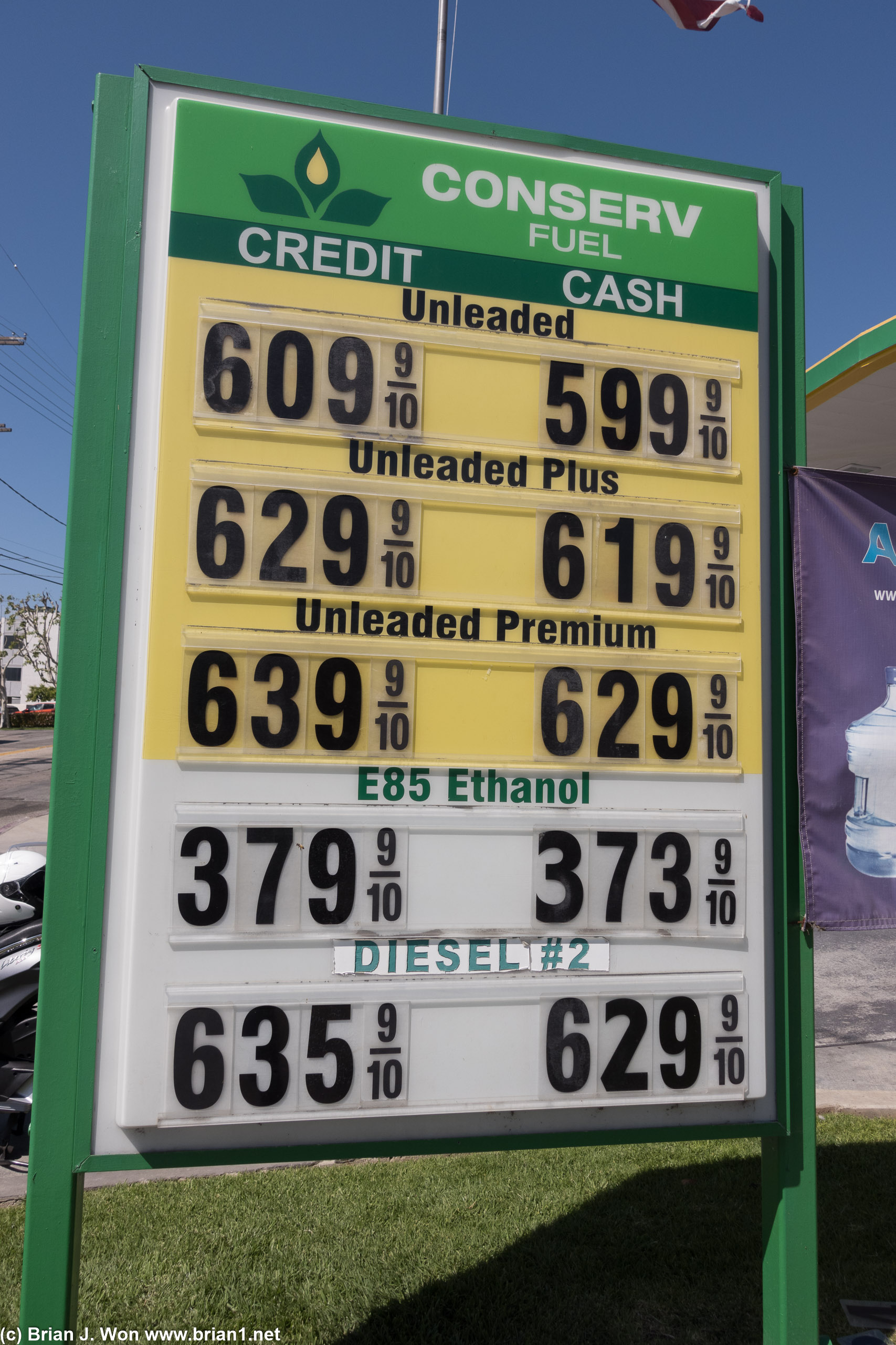 Gas prices.