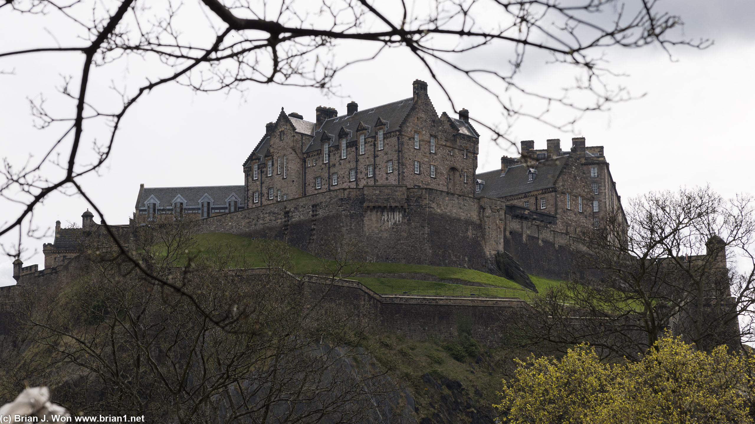 Edinburgh castle.