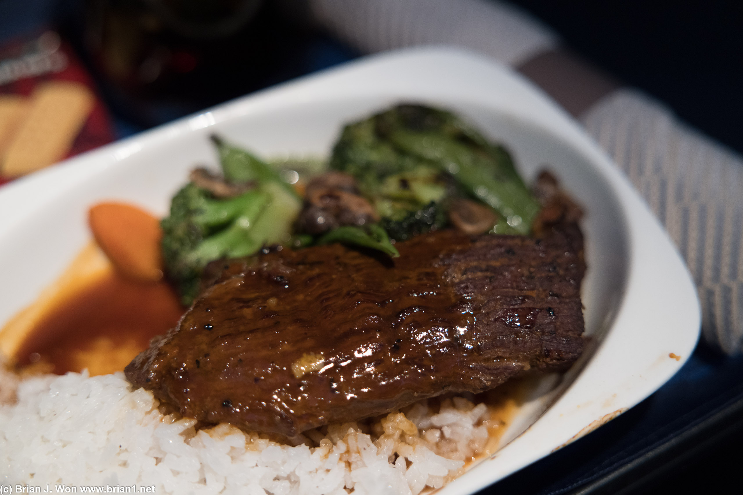 Shortrib today was surprisingly decent. And photogenic.