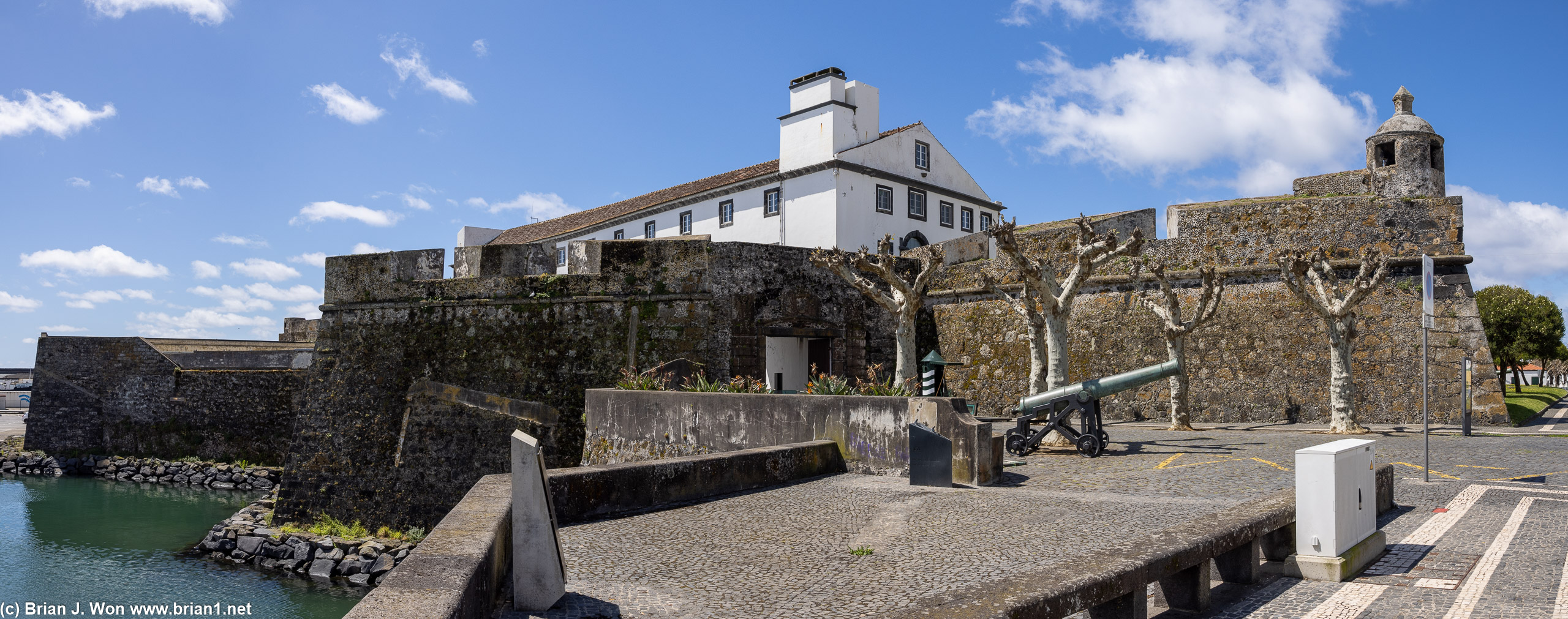 Forte de Sao Bras, now home to a military museum.