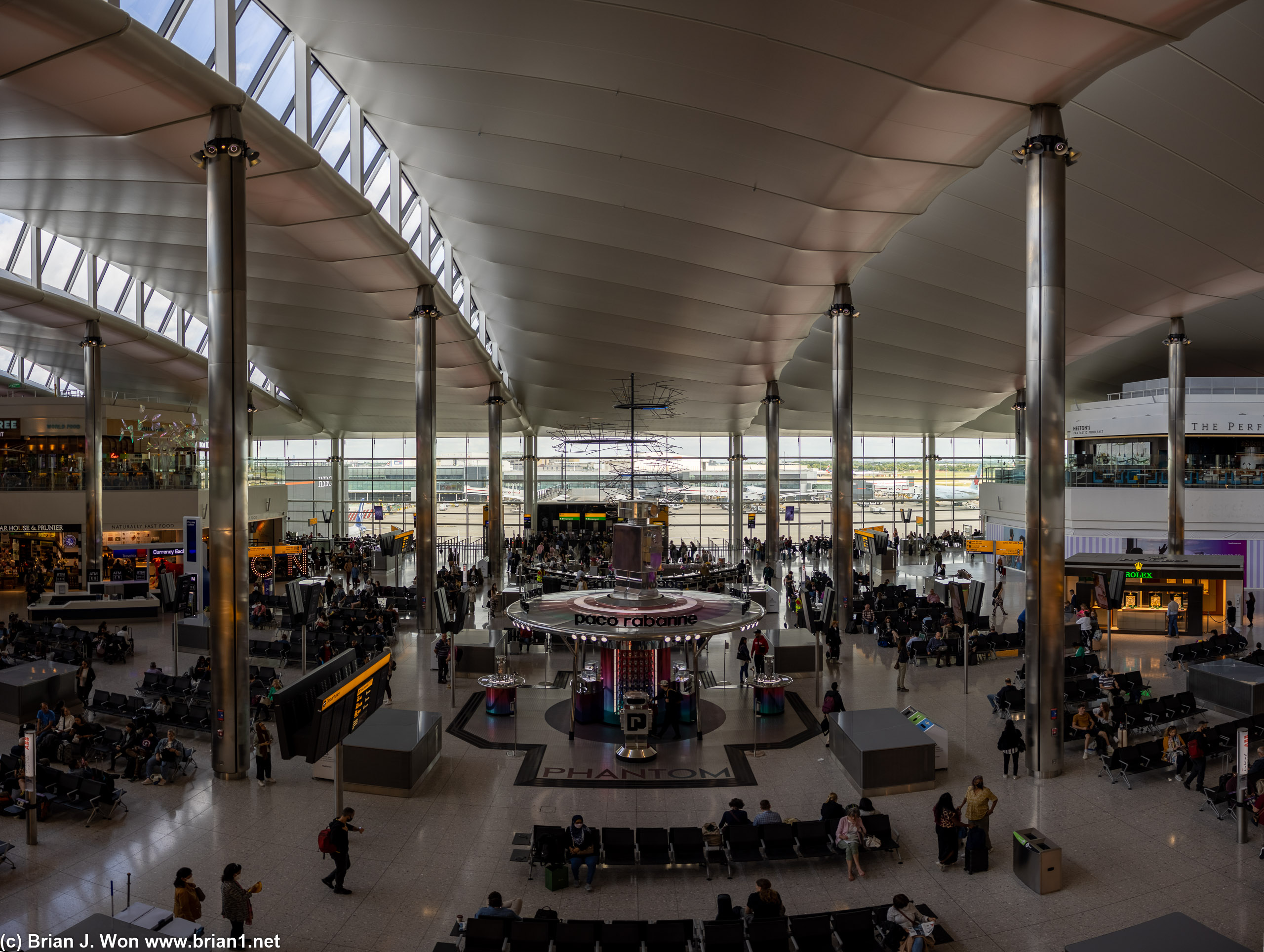 Terminal 2 - The Queen's Terminal, London Heathrow International Airport.