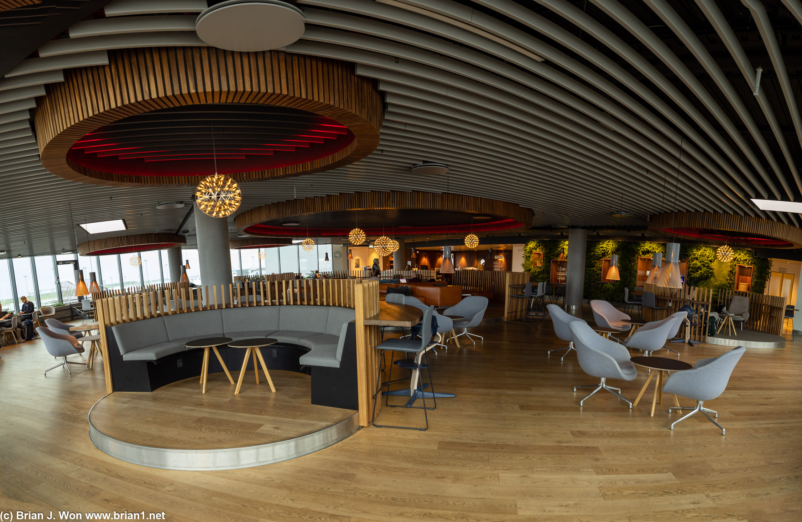 Eventyr Lounge is one of the only non-Schengen gate options at CPH.