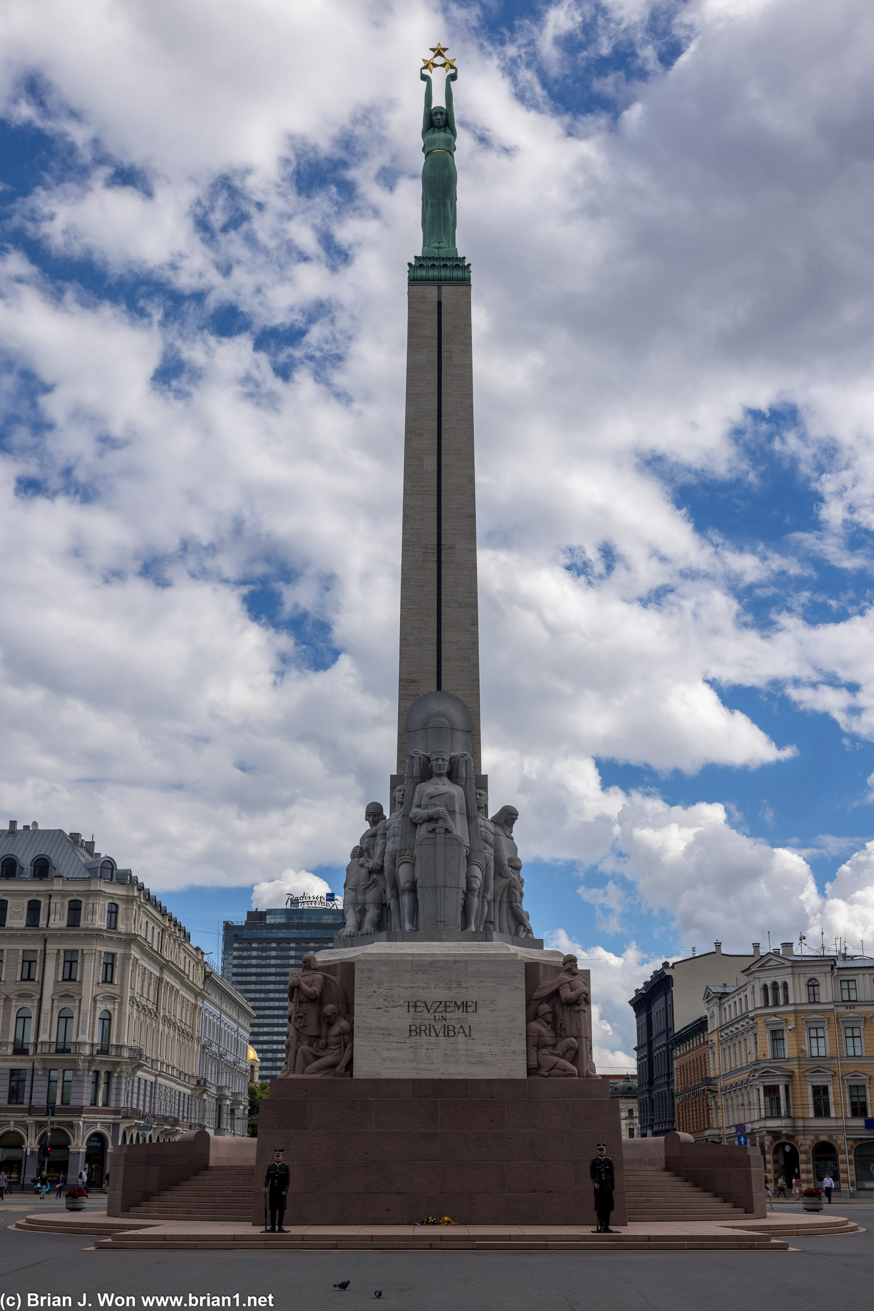 Latvian War of Independence memorial.