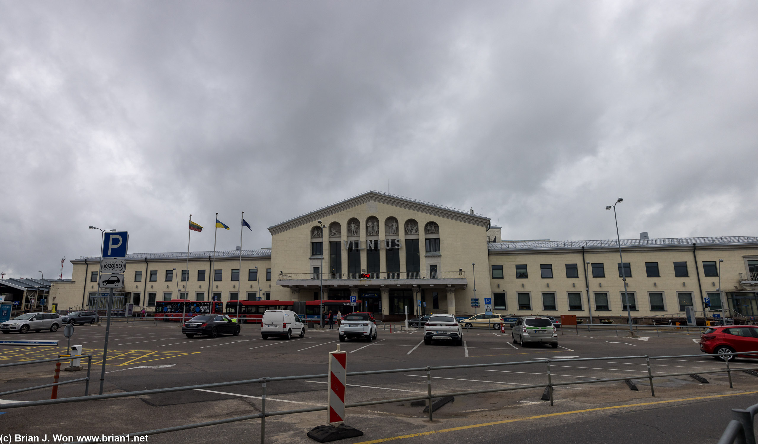 Vilnius Airport is distinctly Soviet-era.