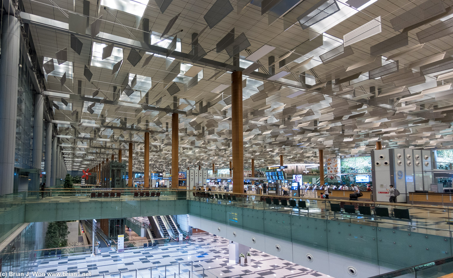 Changi Airport terminal 3.