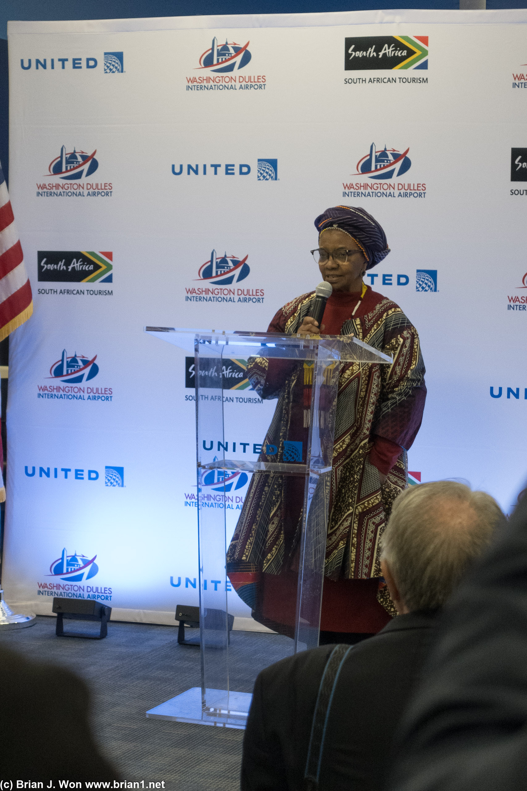 Nomaindiya Cathleen Mfeketo, South African ambassador to the United States.