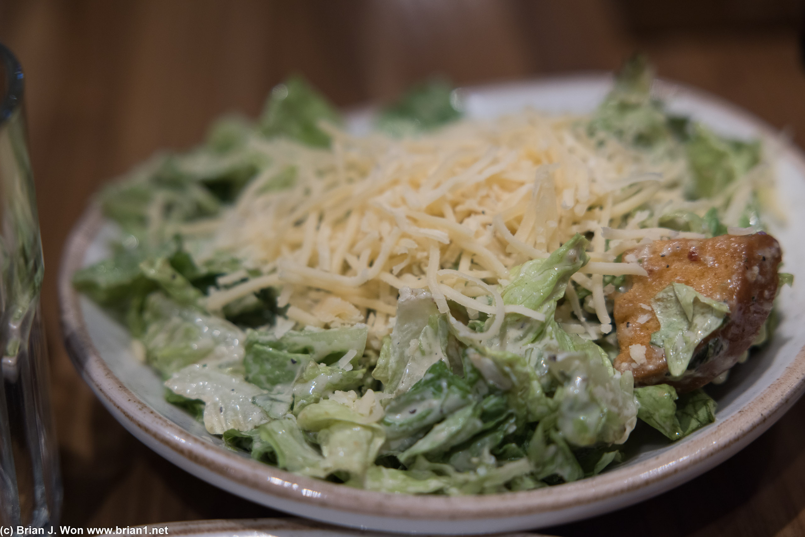 Want some salad with your cheese and dressing?
