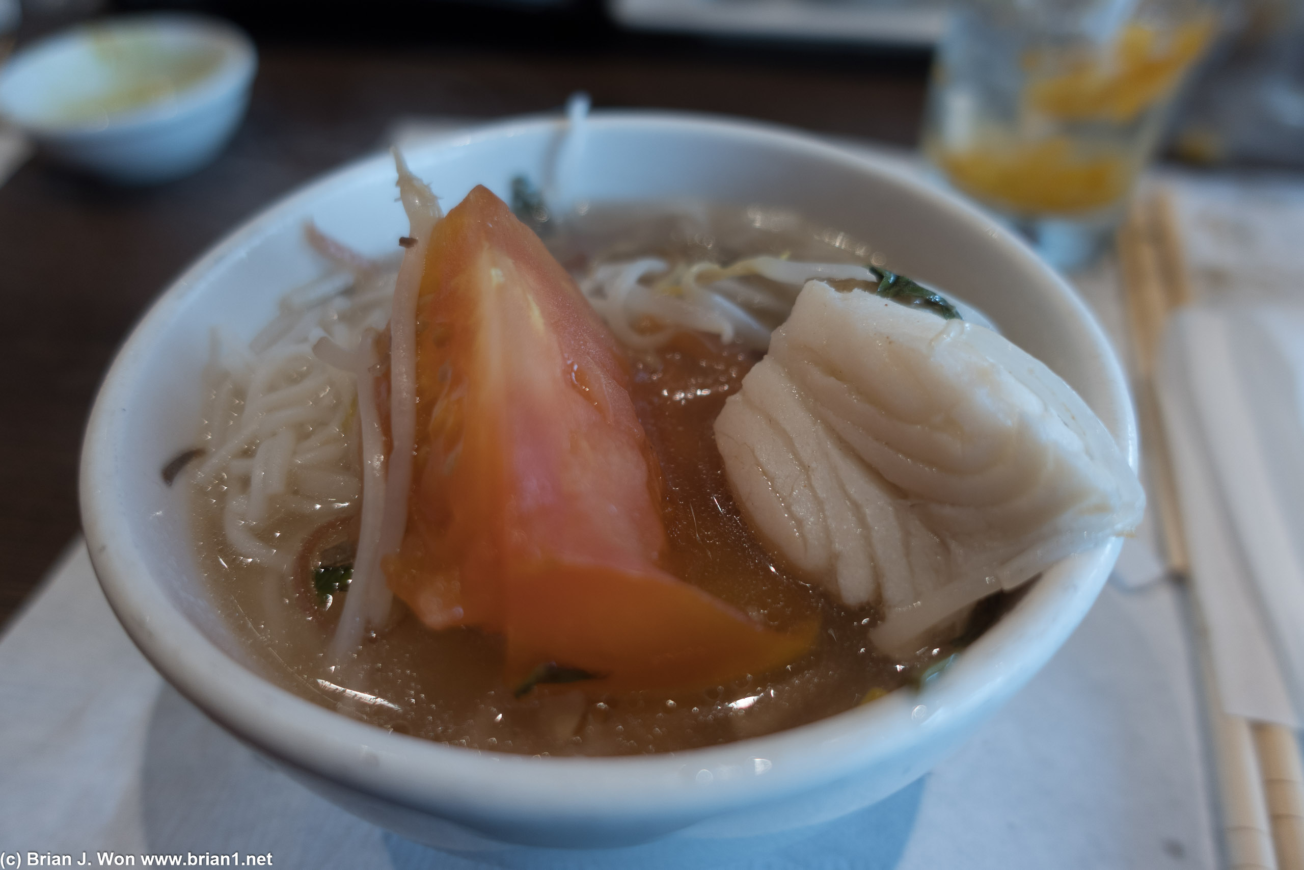 Sea bass hot pot. Classic Vietnaamese sour soup base.