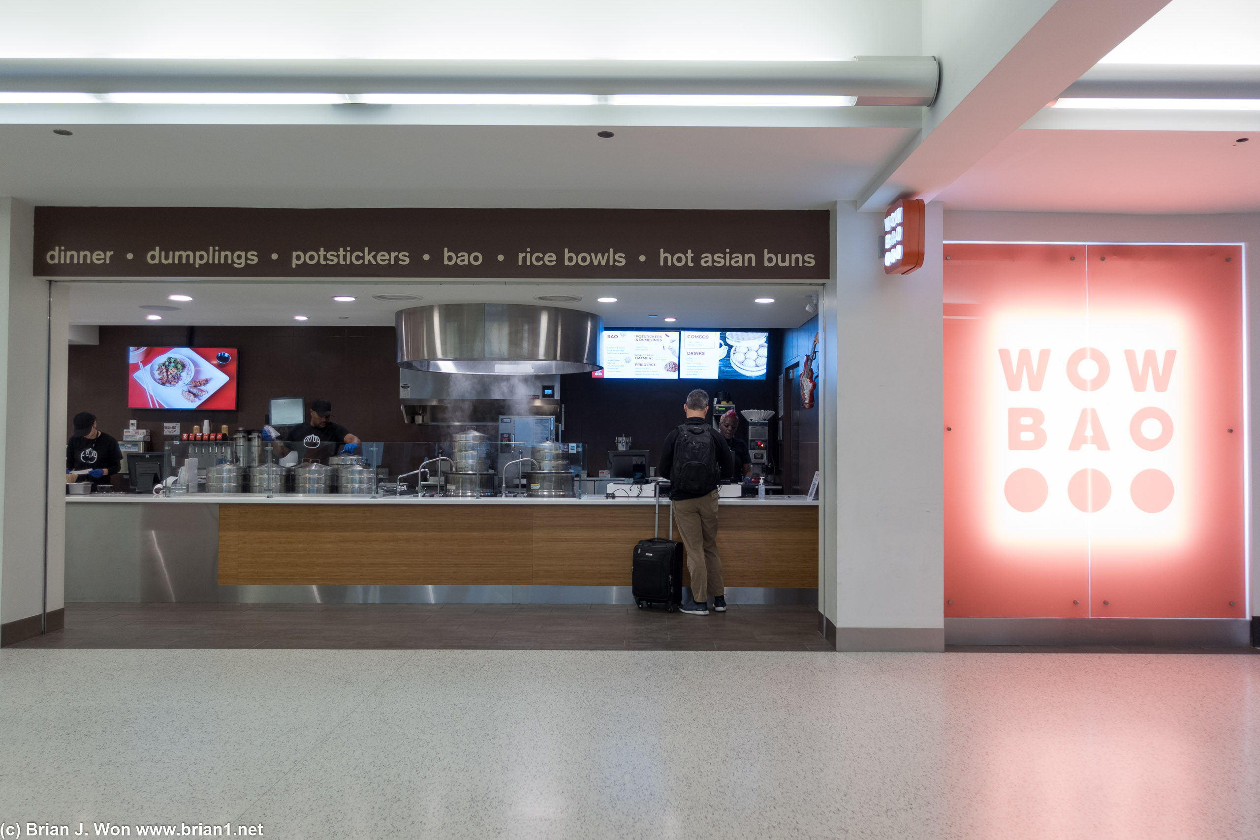 One of many Wow Bao locations across the country.